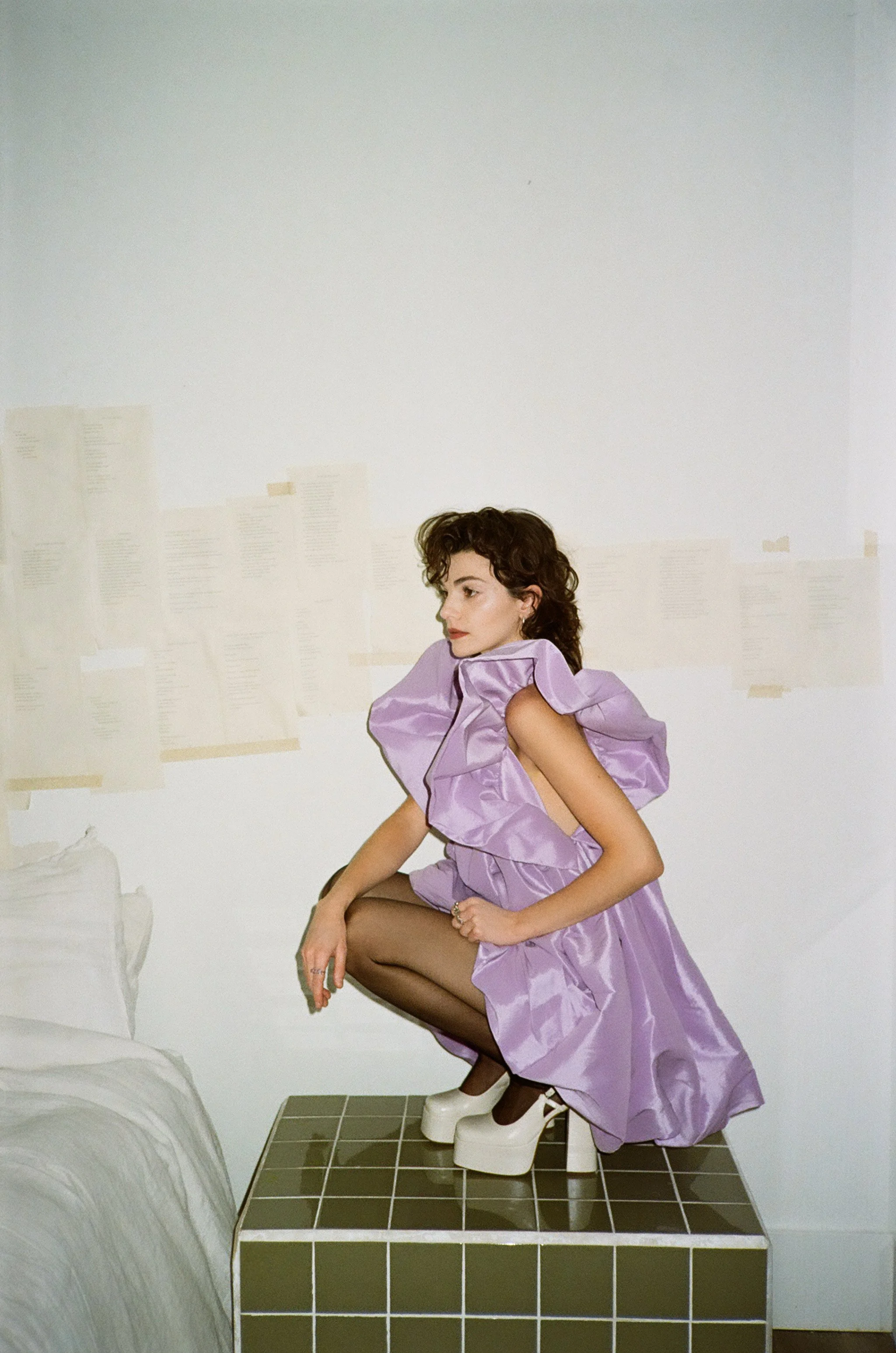 Zoë Steiner Star Trek Paramount+ new series aspiring actors advise for actors 2026 new series new show reading literature Toronto interview editorial polyester zine polyester magazine