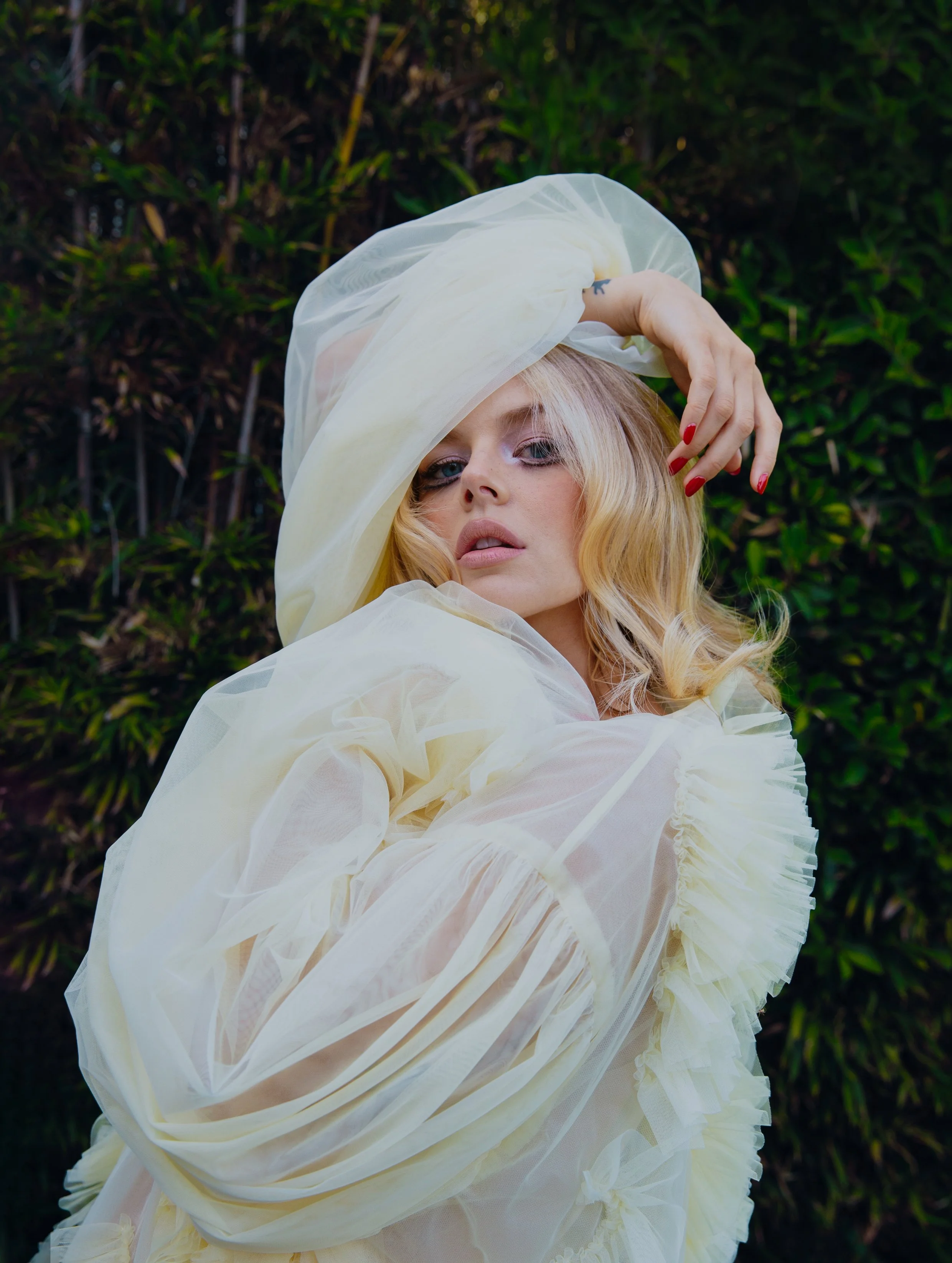 samara weaving ready or not here i come actress acting australia pregnant cover shoot editorial photo morganne boulden polyesterzine polyester zine over your dead body carolina caroline polyesterzine polyester zine