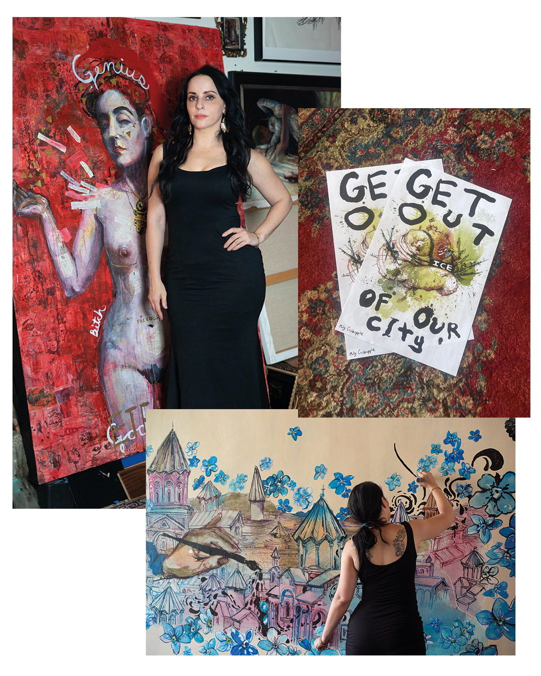 molly crabapple writer actor artist drawing guide polyesterzine polyester zine