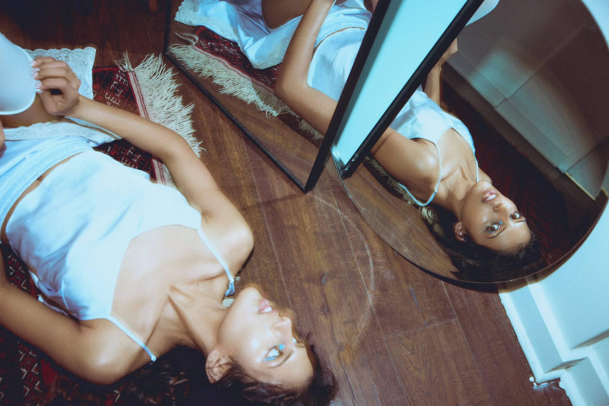 Sasha Bhasin Tanya Fevzi Tabitha Sanchez Jonny Marlow polyesterzine polyester zine polyestermagazine magazine interview actress bollywood netflix indian filmmaking