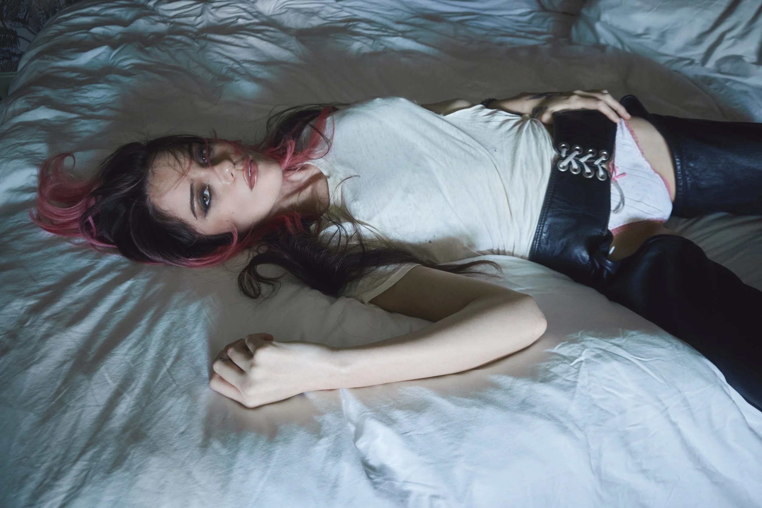 Sky Ferreira Polyester zine cover December 2025 anthology polyesterzine john early