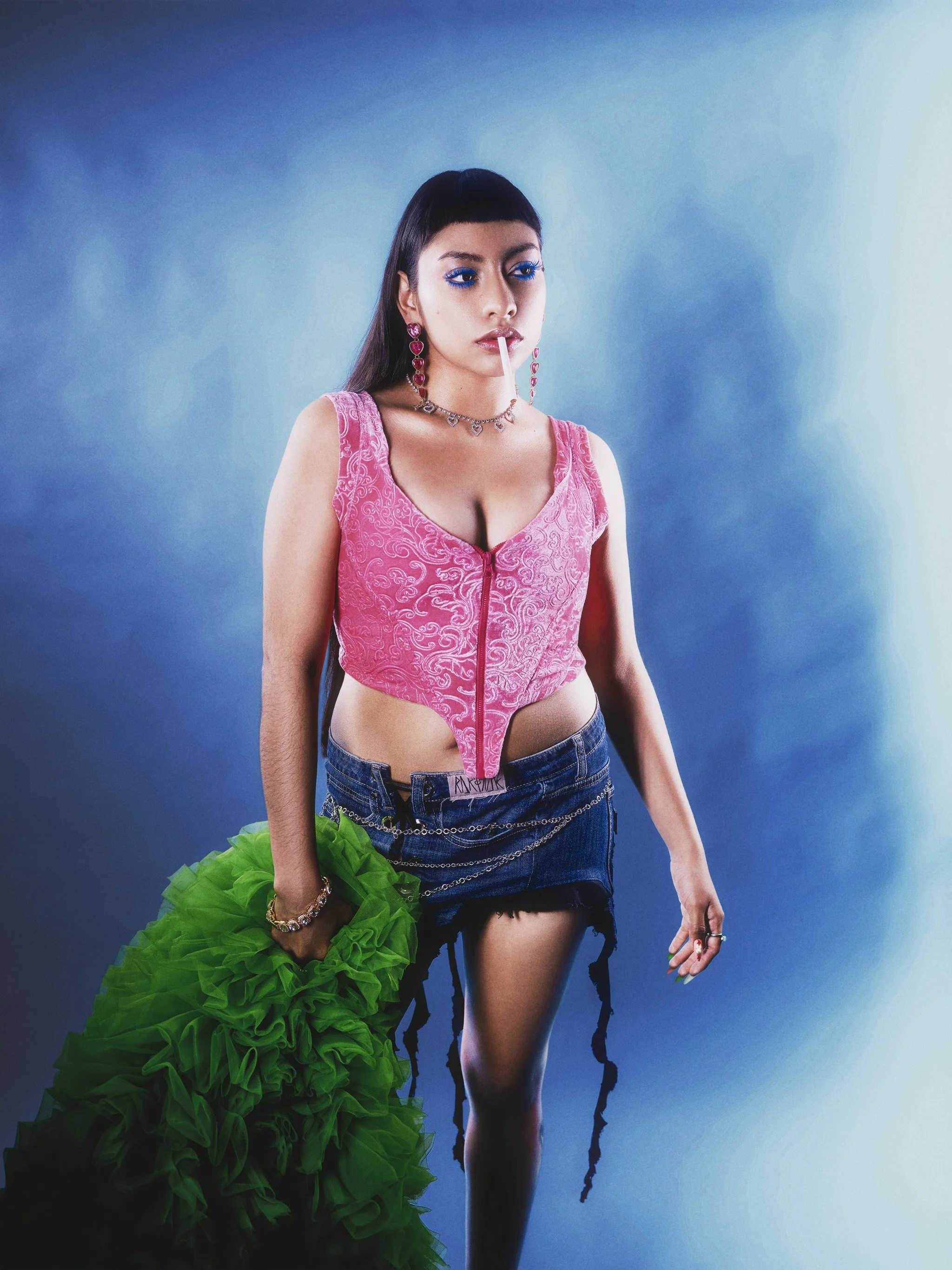 Frederike Wetzels polyesterzine polyester zine polyestermagazine mexico mexican artist fashion editorial berlin fashion witch feminist makeup food photography still life