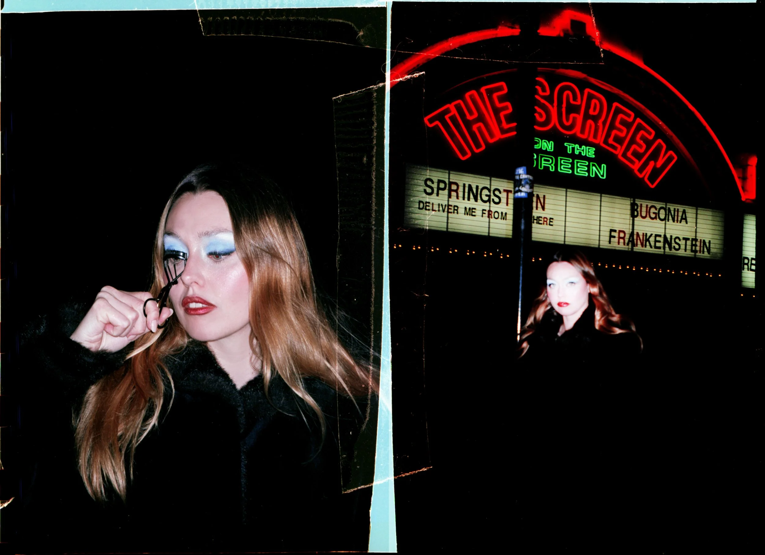 Lewis Vorn Photography Emily Wood Makeup Sky Ferreira night time my time 2016 makeup insp MUA makeup tips editorial