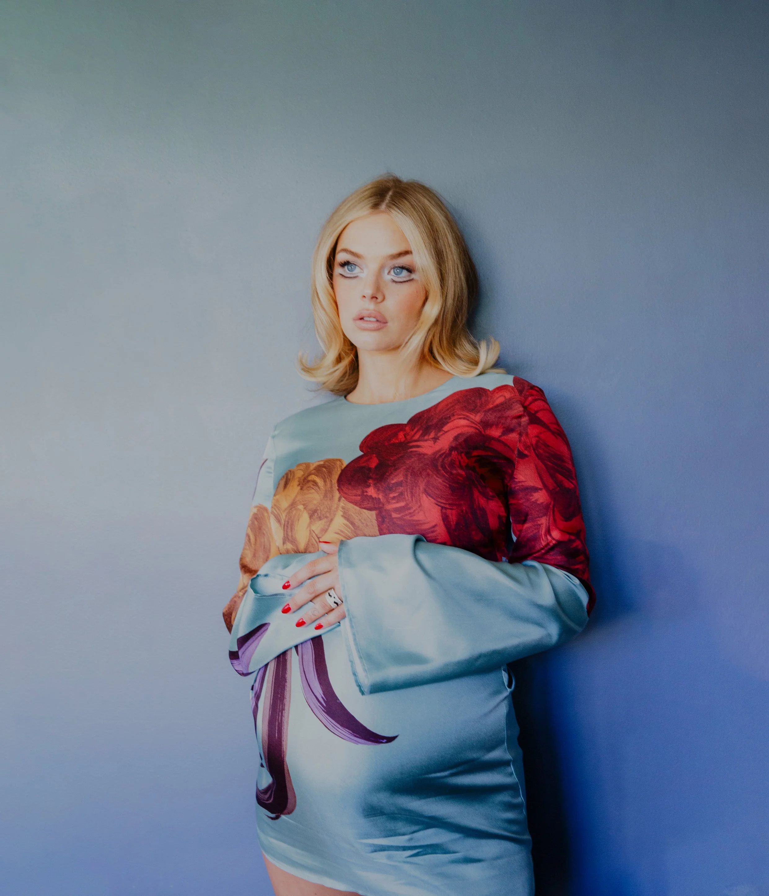 samara weaving ready or not here i come actress acting australia pregnant cover shoot editorial photo morganne boulden polyesterzine polyester zine over your dead body carolina caroline polyesterzine polyester zine