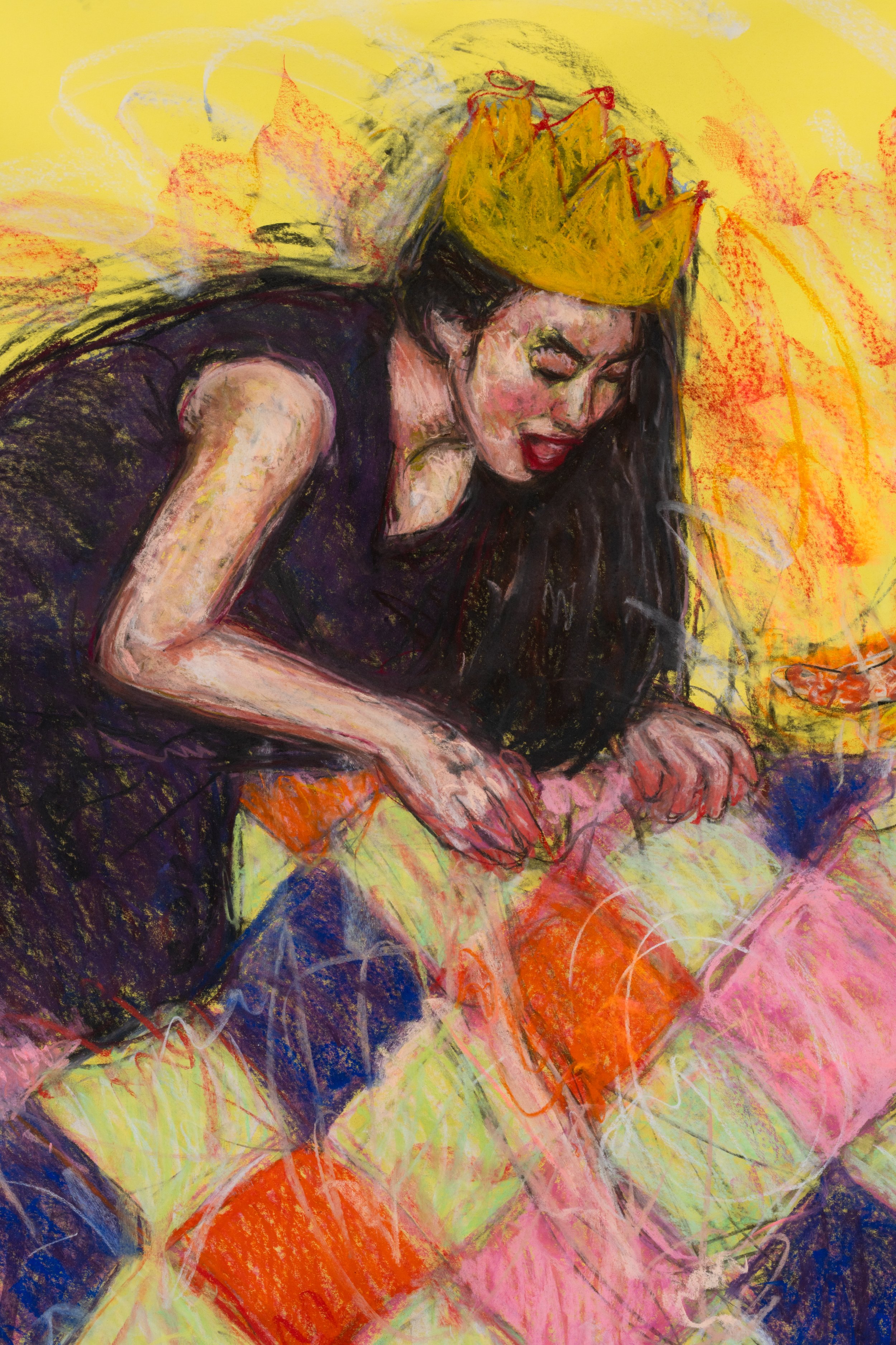 caroline wong girls who devour artist art feminism girlhood women eating polyesterzine polyester zine magazine saatchi