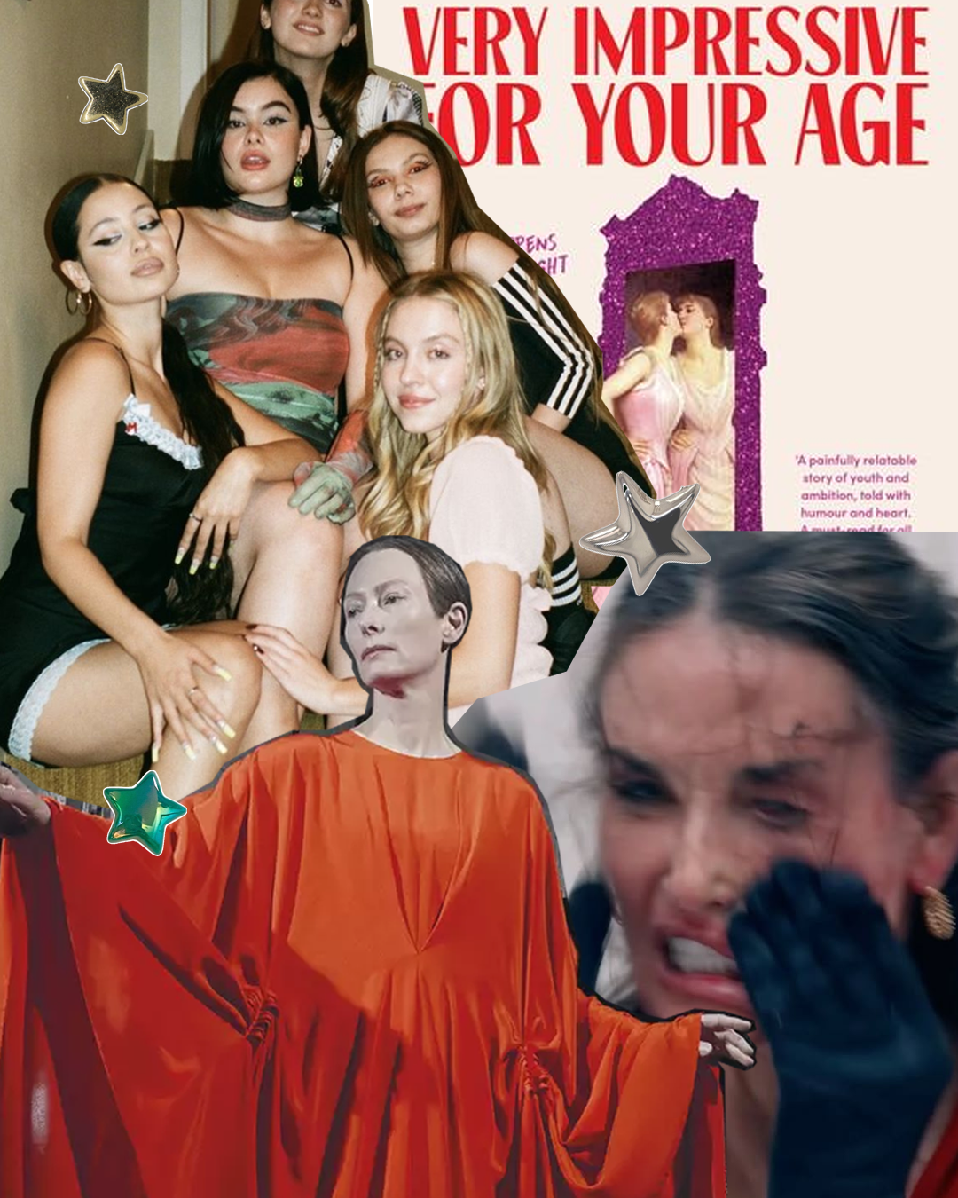 ageism gen z the substance kris jenner face lift 13 going on 30 tradwife aesthetic