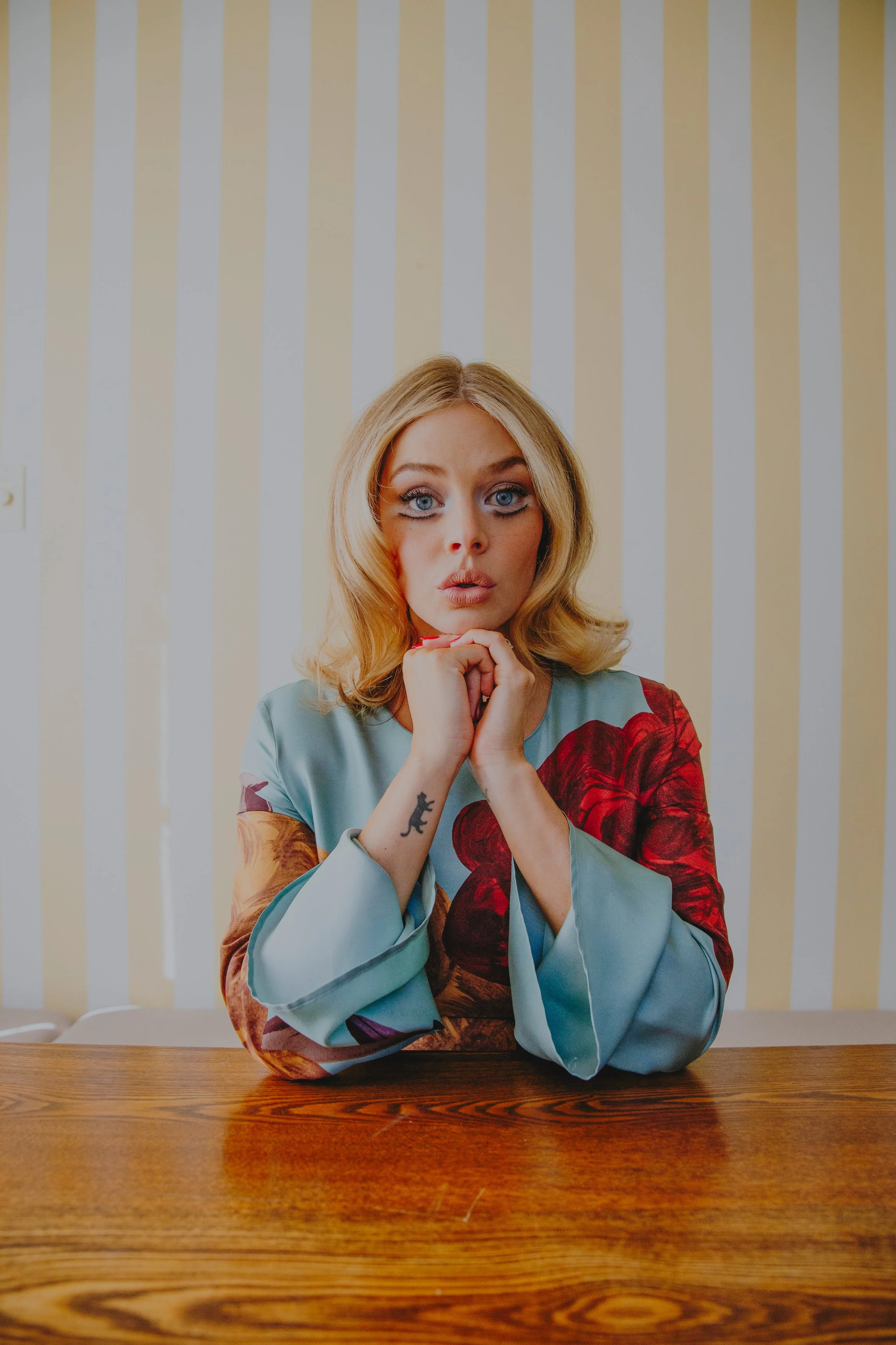 samara weaving ready or not here i come actress acting australia pregnant cover shoot editorial photo morganne boulden polyesterzine polyester zine over your dead body carolina caroline polyesterzine polyester zine