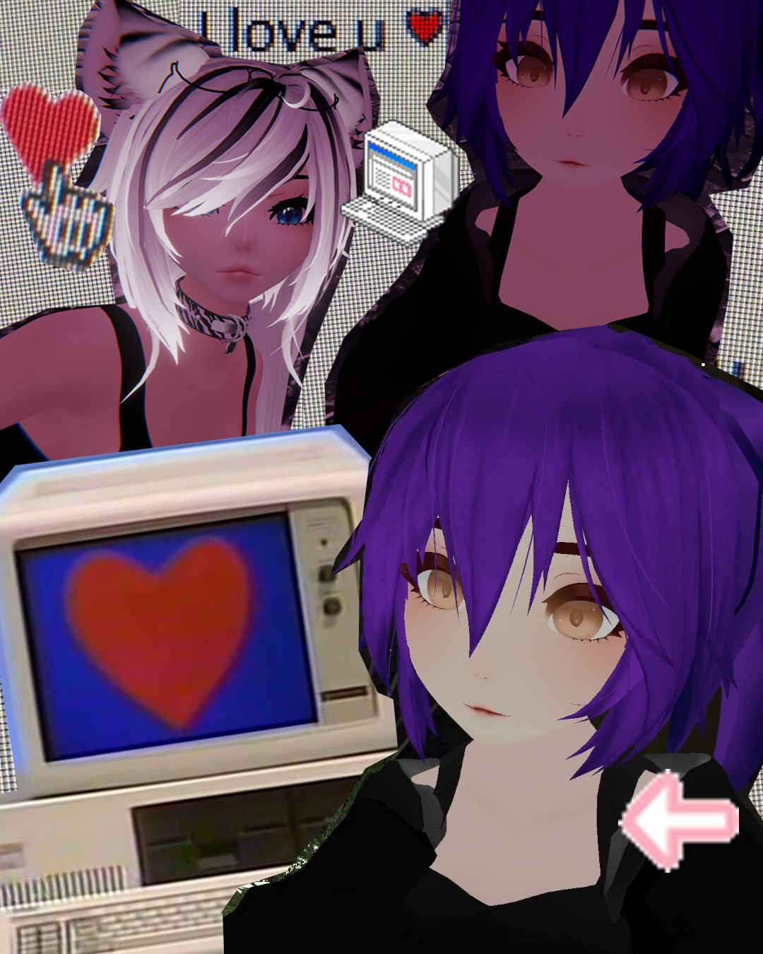 polyester zine polyesterzine polyester magazine trans essay virtual reality VR gaming computer online relationships internet relationships trans community trans love queer relationships