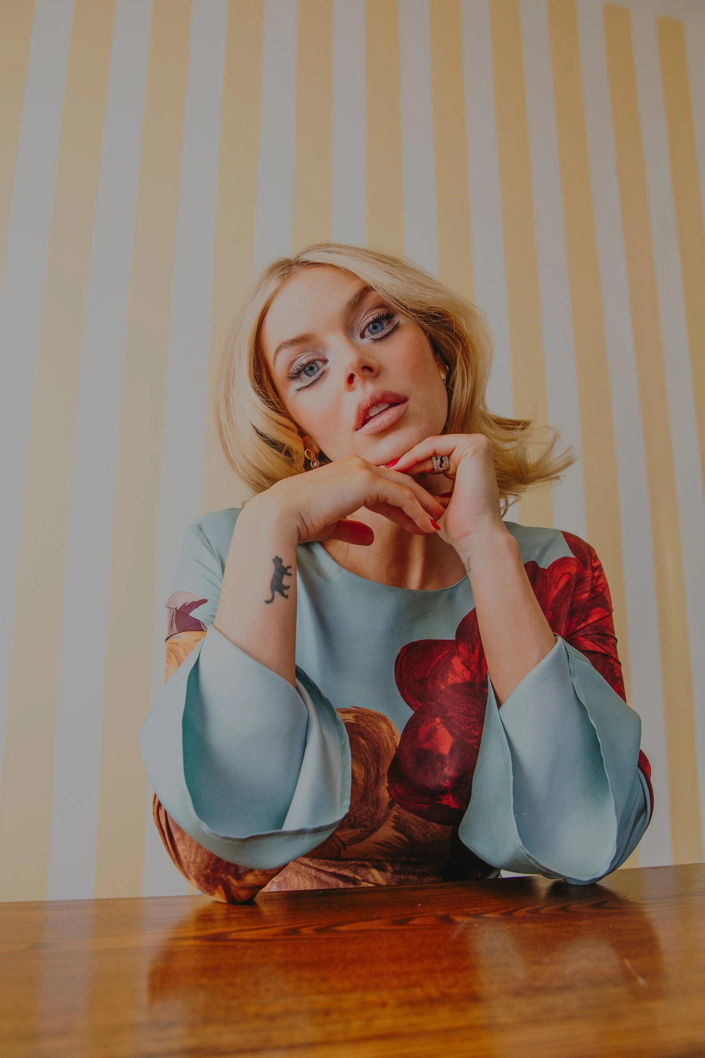 samara weaving ready or not here i come actress acting australia pregnant cover shoot editorial photo morganne boulden polyesterzine polyester zine over your dead body carolina caroline polyesterzine polyester zine