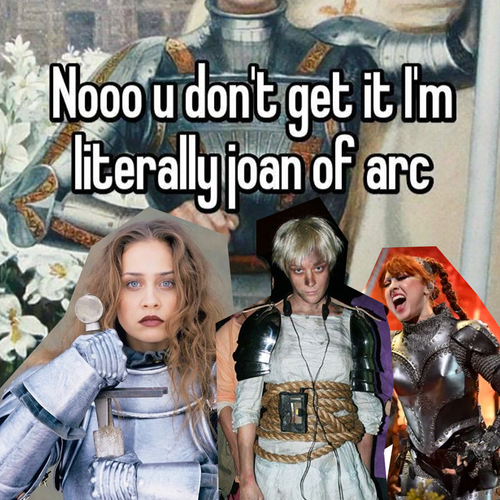 Joan of Arc The Patron Saint of Gen Z — Polyester