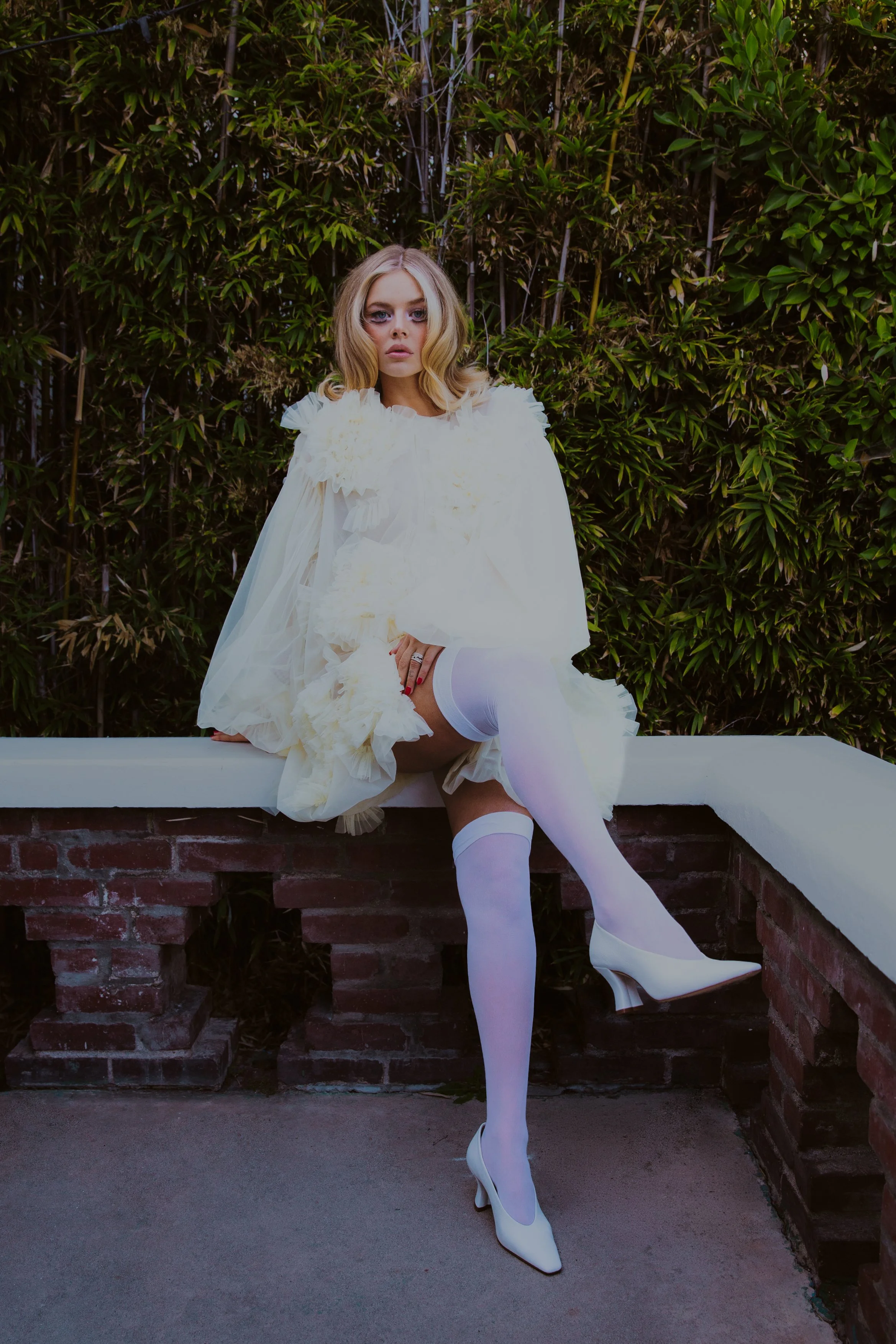 samara weaving ready or not here i come actress acting australia pregnant cover shoot editorial photo morganne boulden polyesterzine polyester zine over your dead body carolina caroline polyesterzine polyester zine