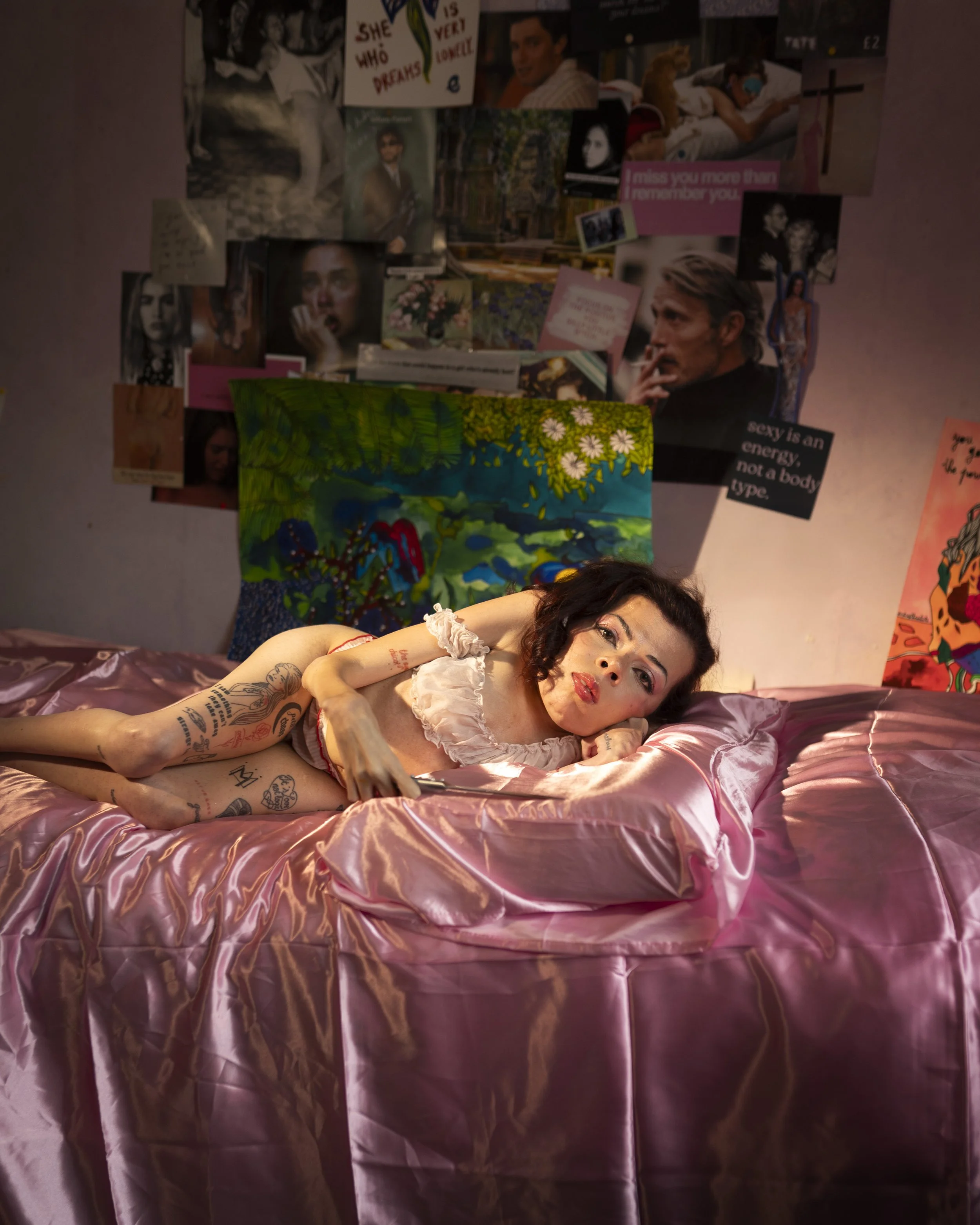 In Her Bedroom Asks: What is Body? What is Art?