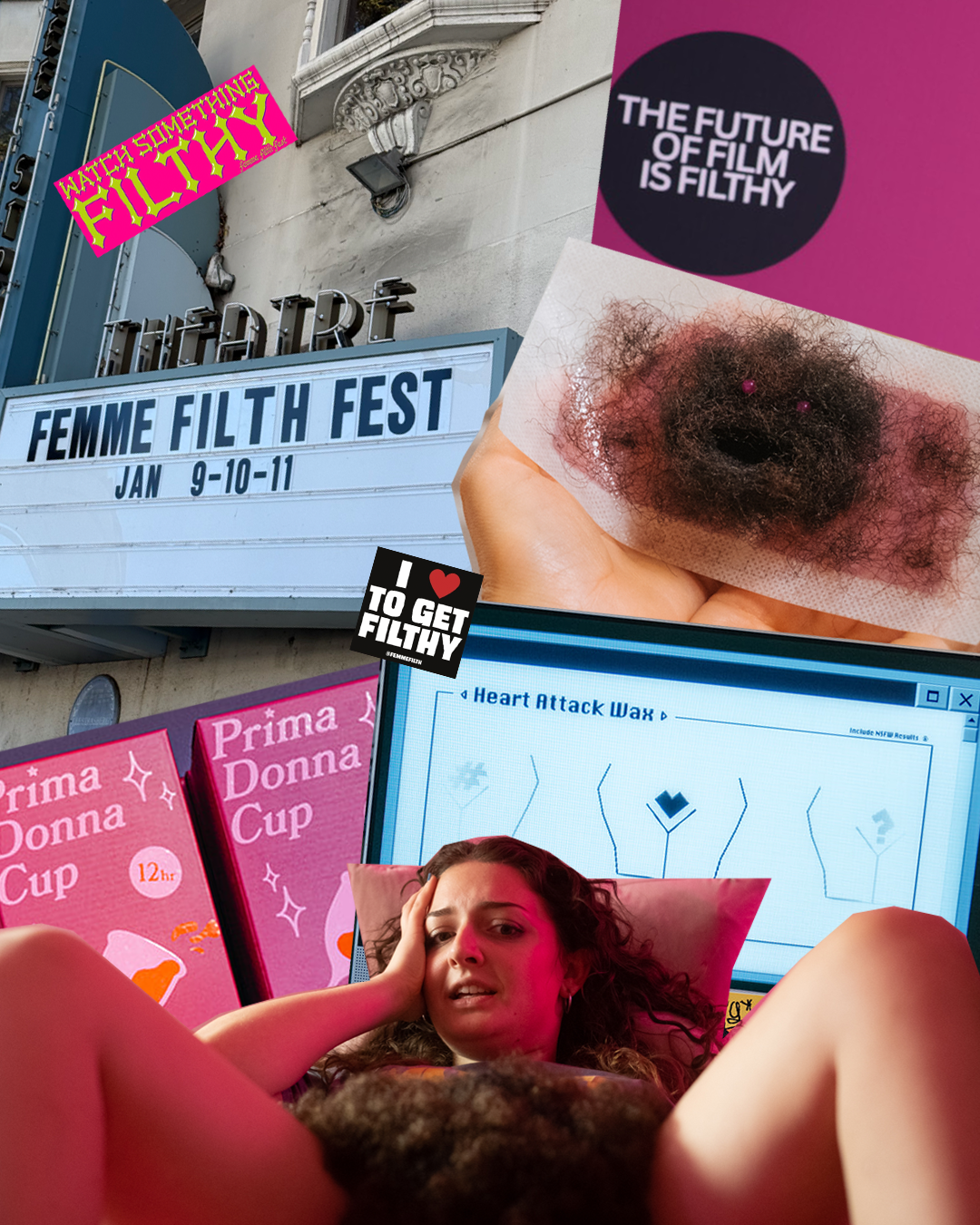 femme Filth Short Film Festival body horror feminist cinema new film 2026 LA Film new cinema film critic polyesterzine polyester zine polyester magainze