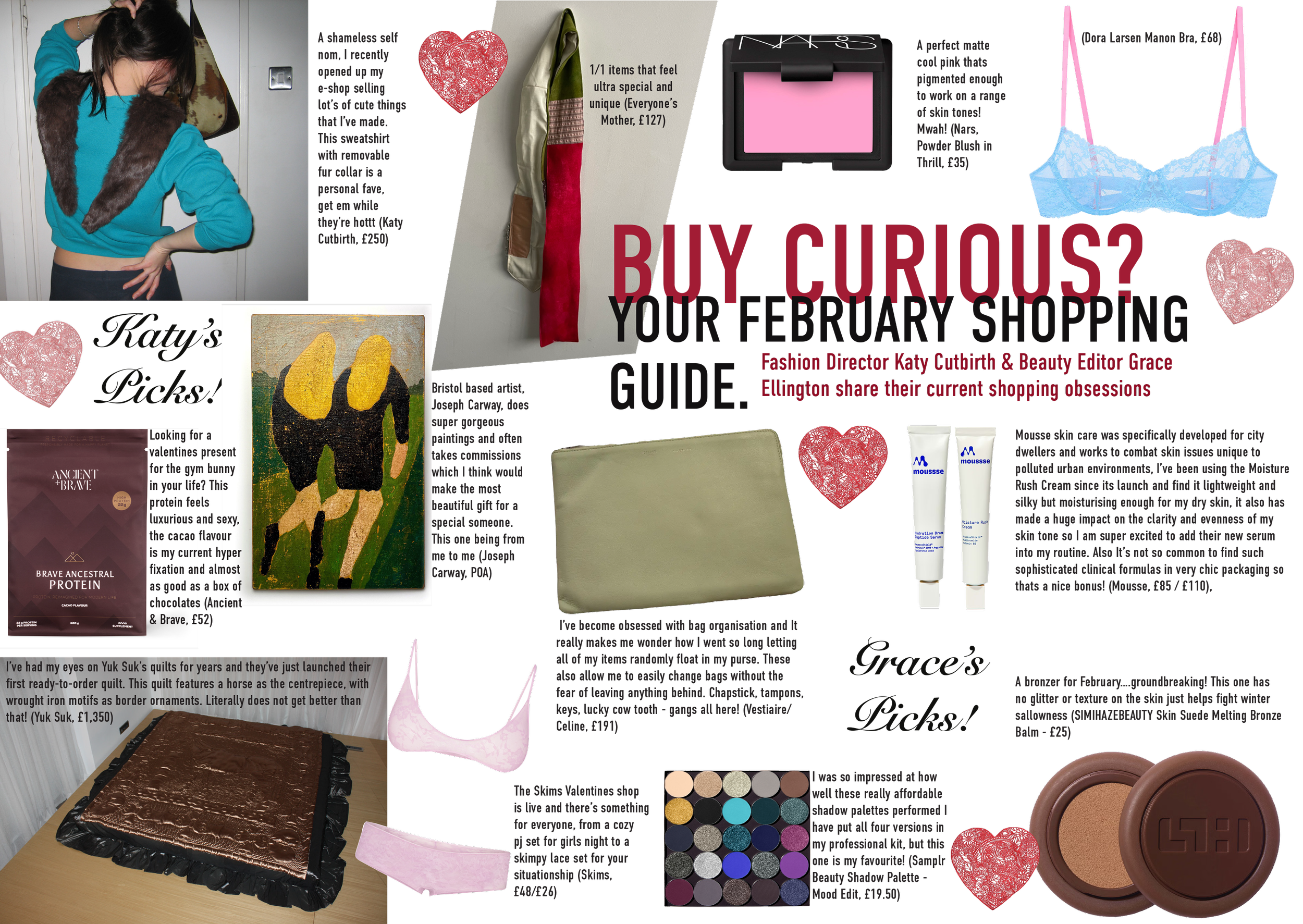 buy curious shopping guide skims nars makeup recommendations february favourites favorites polyesterzine polyester zine polyester magazine