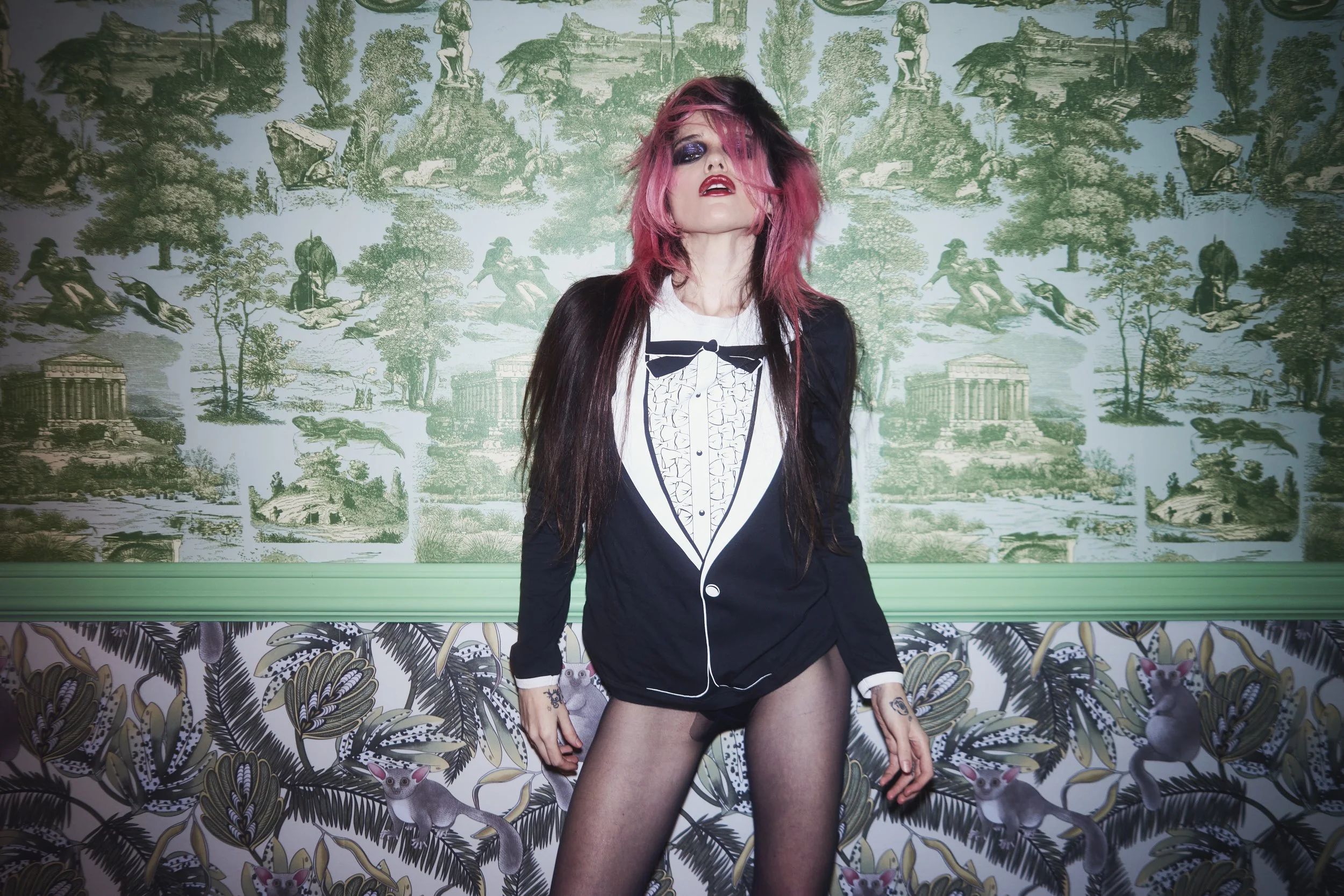 Sky Ferreira Polyester zine cover December 2025 anthology polyesterzine john early