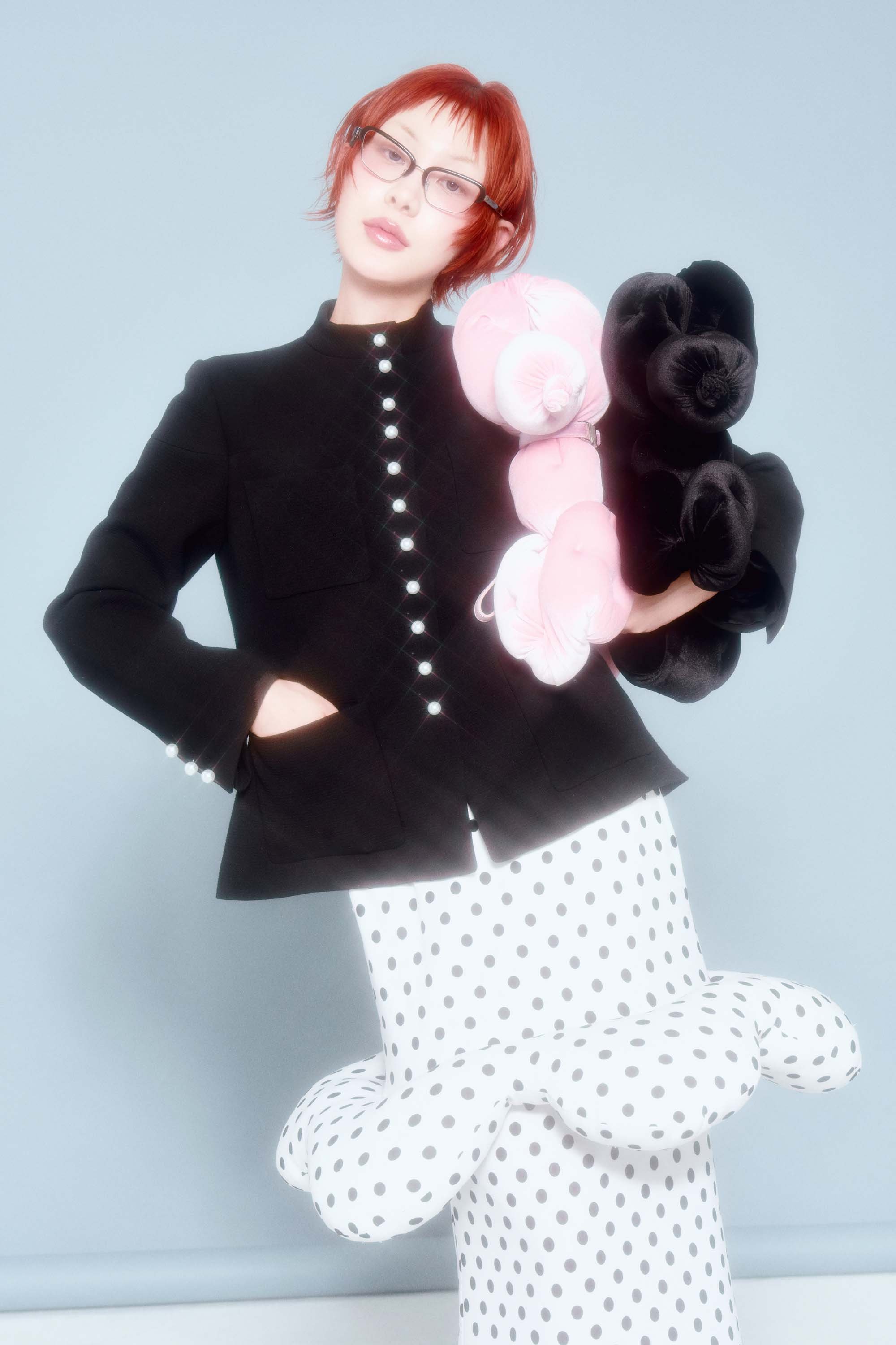 Emily Eanae Cha Polyester Zine Editorial Photos Fairycore Flower Star Fashion Fairycore Fantasy