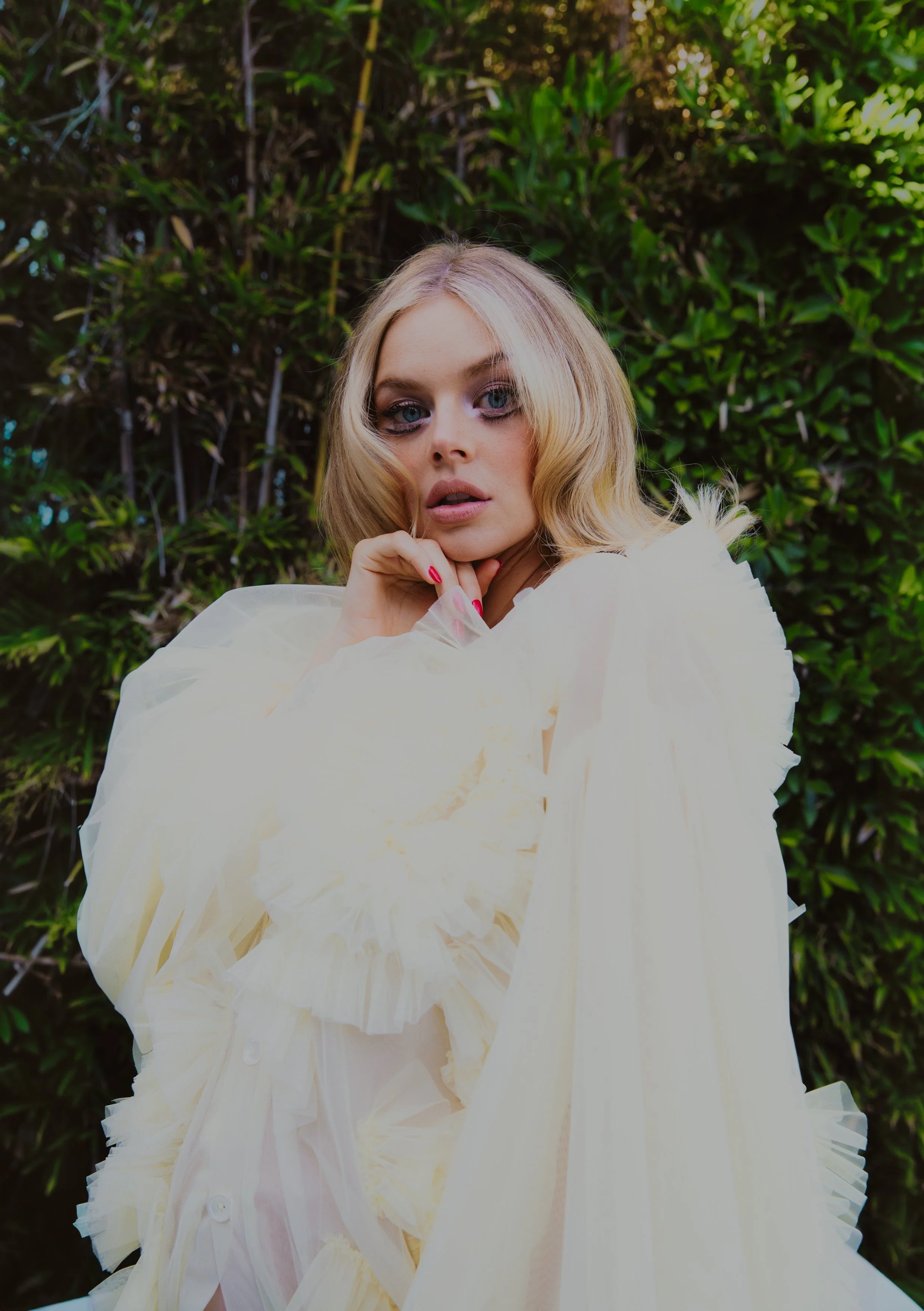 samara weaving ready or not here i come actress acting australia pregnant cover shoot editorial photo morganne boulden polyesterzine polyester zine over your dead body carolina caroline polyesterzine polyester zine