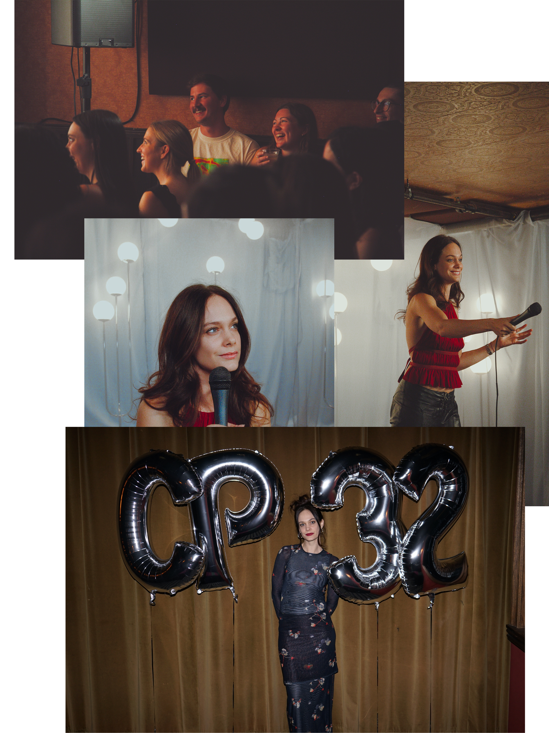 polyesterzine polyester zine claire parker ashley hamilton celebrity memoir book club good noticings claire parker's 32 stand up comedy special diy