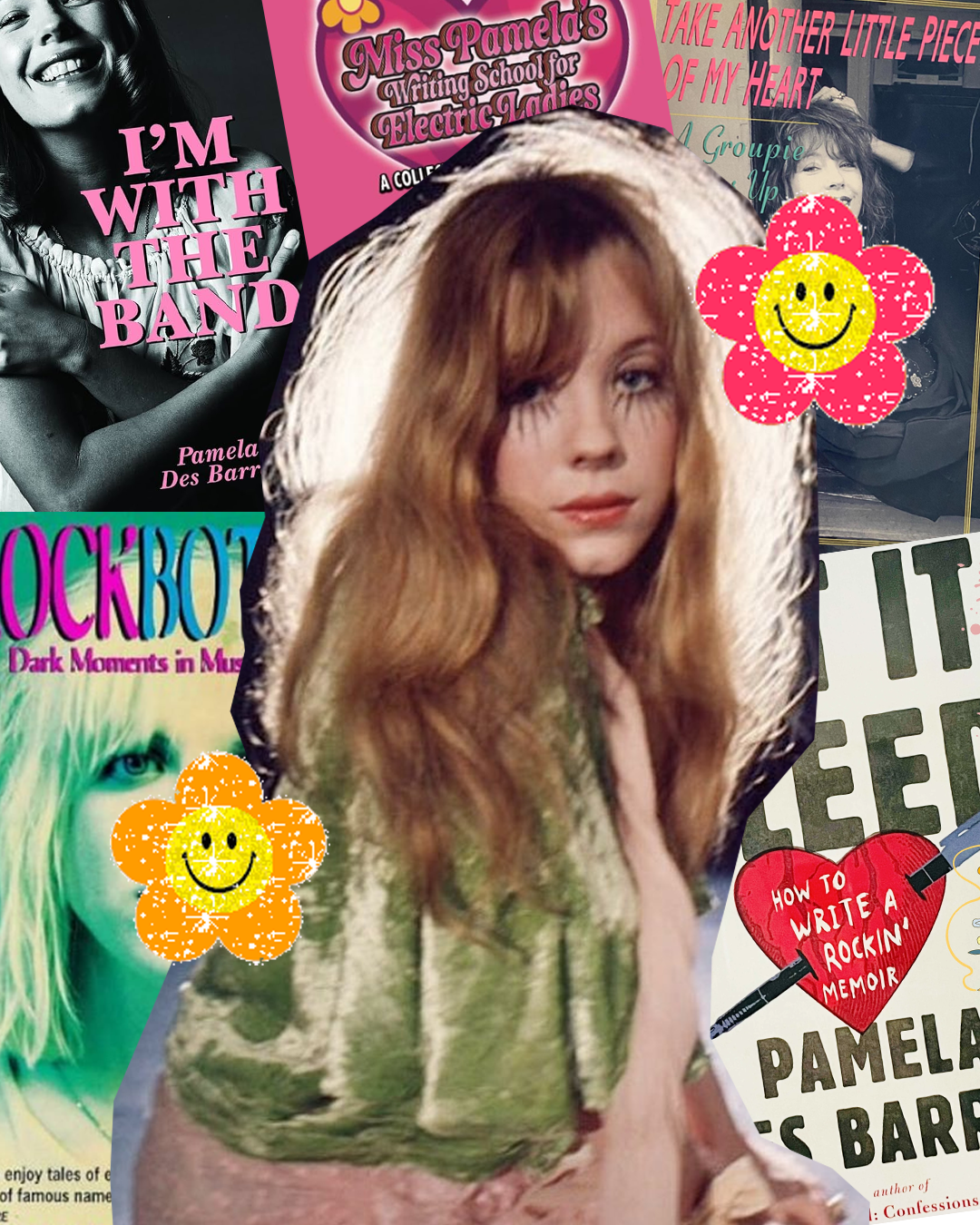 polyesterzine polyester zine polyester magazine pamela de barres sex positivity 1970s groupies i'm with the band memoir writing workshop