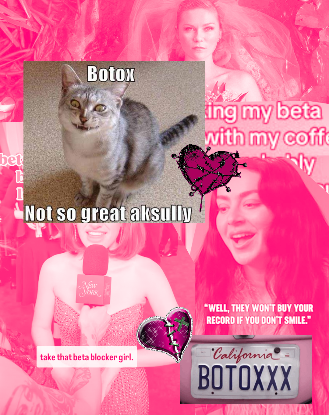 numb botox beta blockers charli xcx what zara loves rachel sennott taboos apathy anger polyesterzine polyester zine