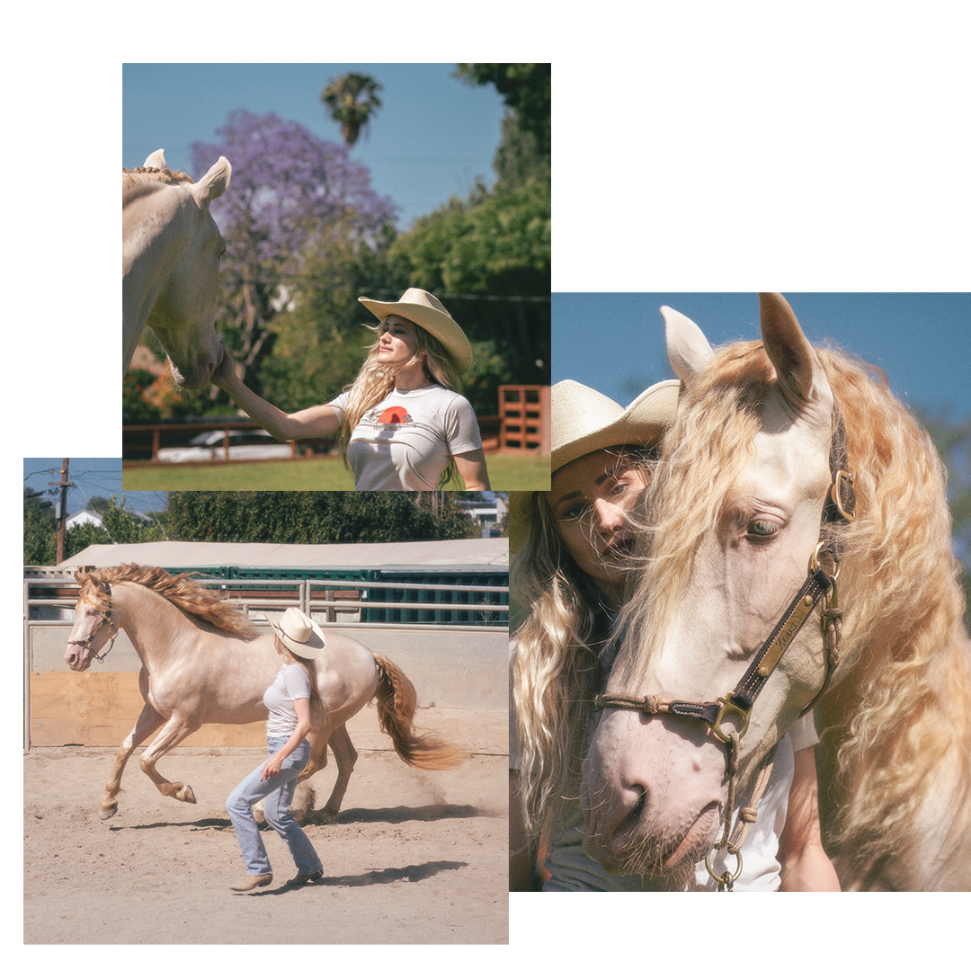 olivia taylor dudley polyesterzine polyester zine magazine guide horse horses whisperer whispering chernobyl paranormal activity touch me film movie actor unwind animal ranch california