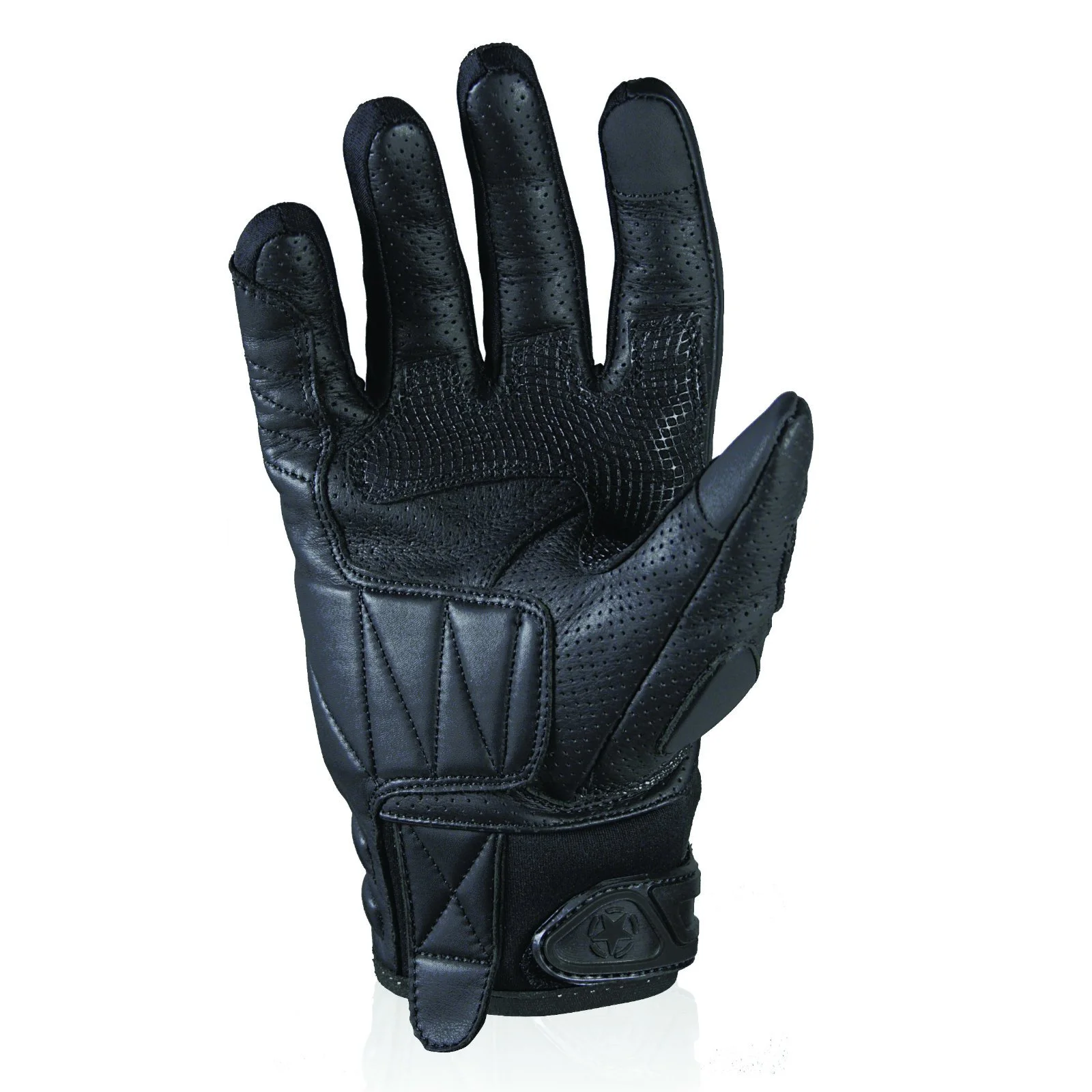 Vue de la paume du gant moto Harisson SPY Evo