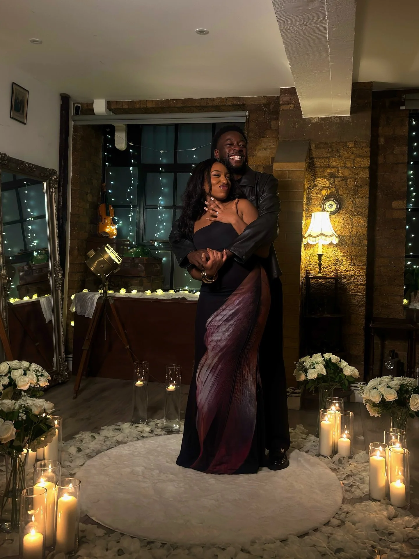 Our forever starts now ❤️🌹