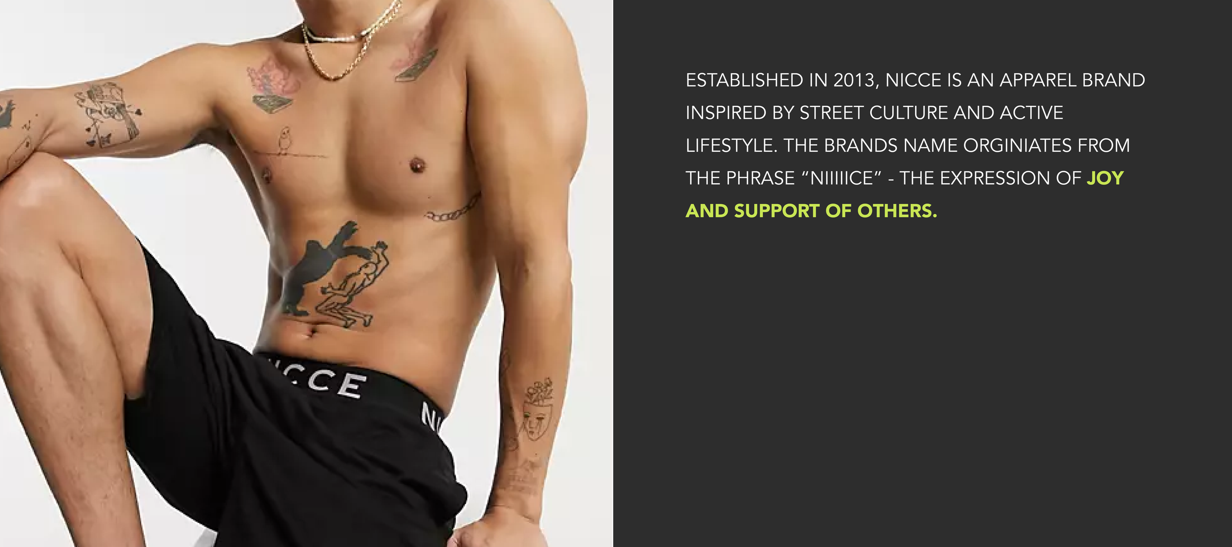 Nicce Brand Profile — Apparel Brands Ltd