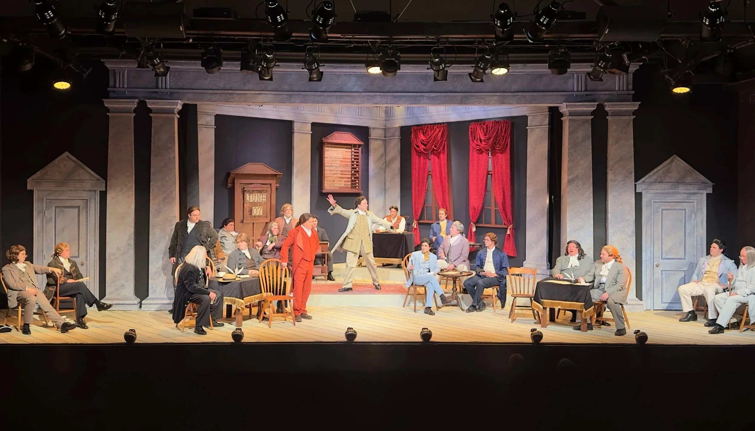 1776 Directed by Kenn McLaughlin at The Ivoryton Playhouse