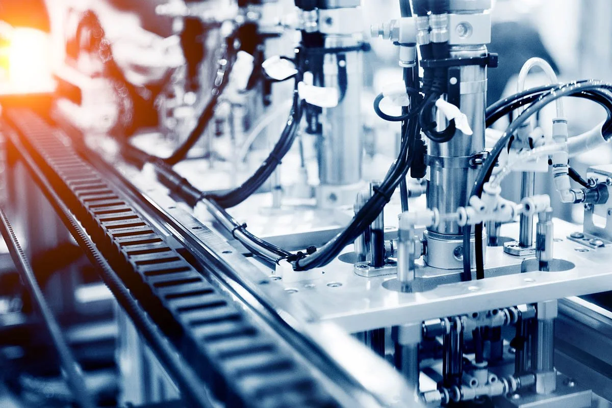 Image illustrating manufacturing and industrial automation.