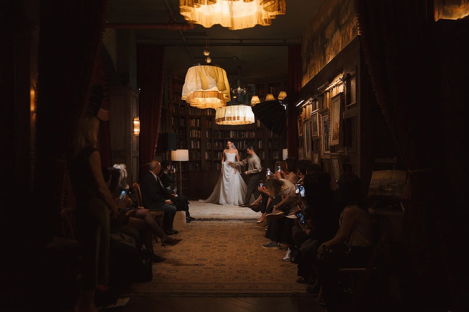 Enaura SS 2027 NYBFW Lace Wedding Dress