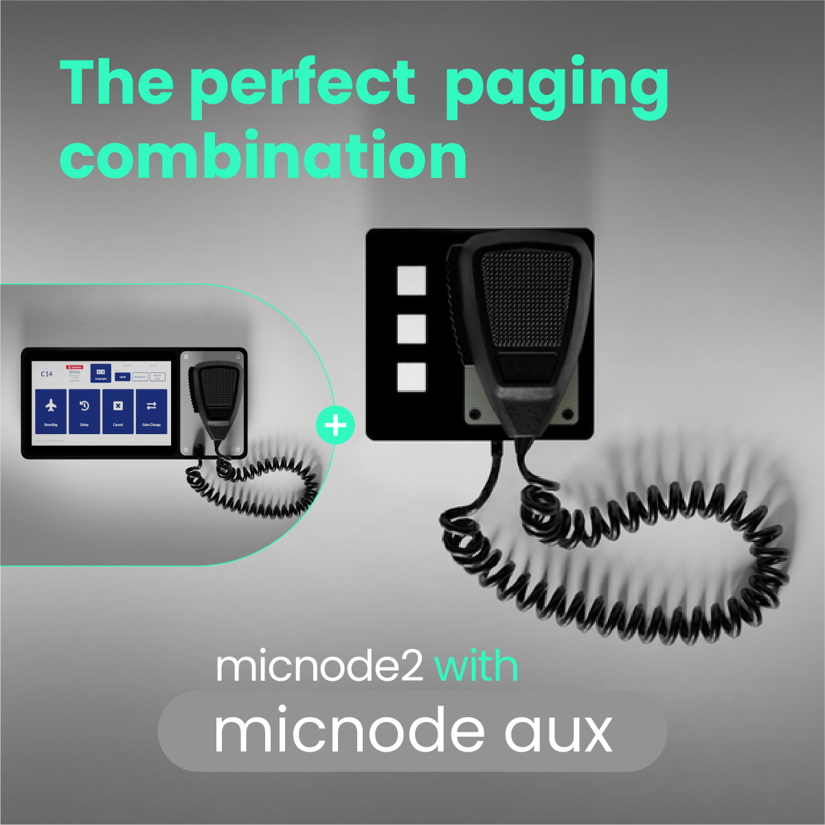 Microphone stations — nnounce