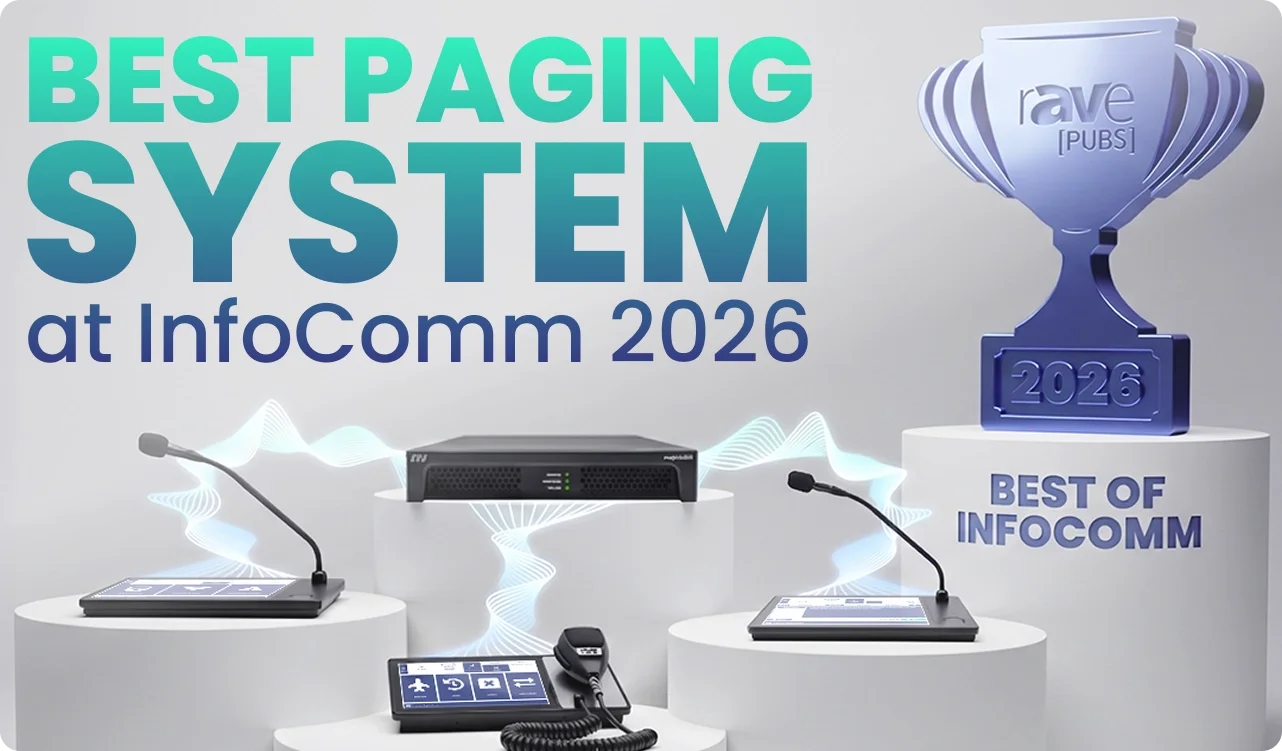 nnounce wins Best Paging System at InfoComm 2026