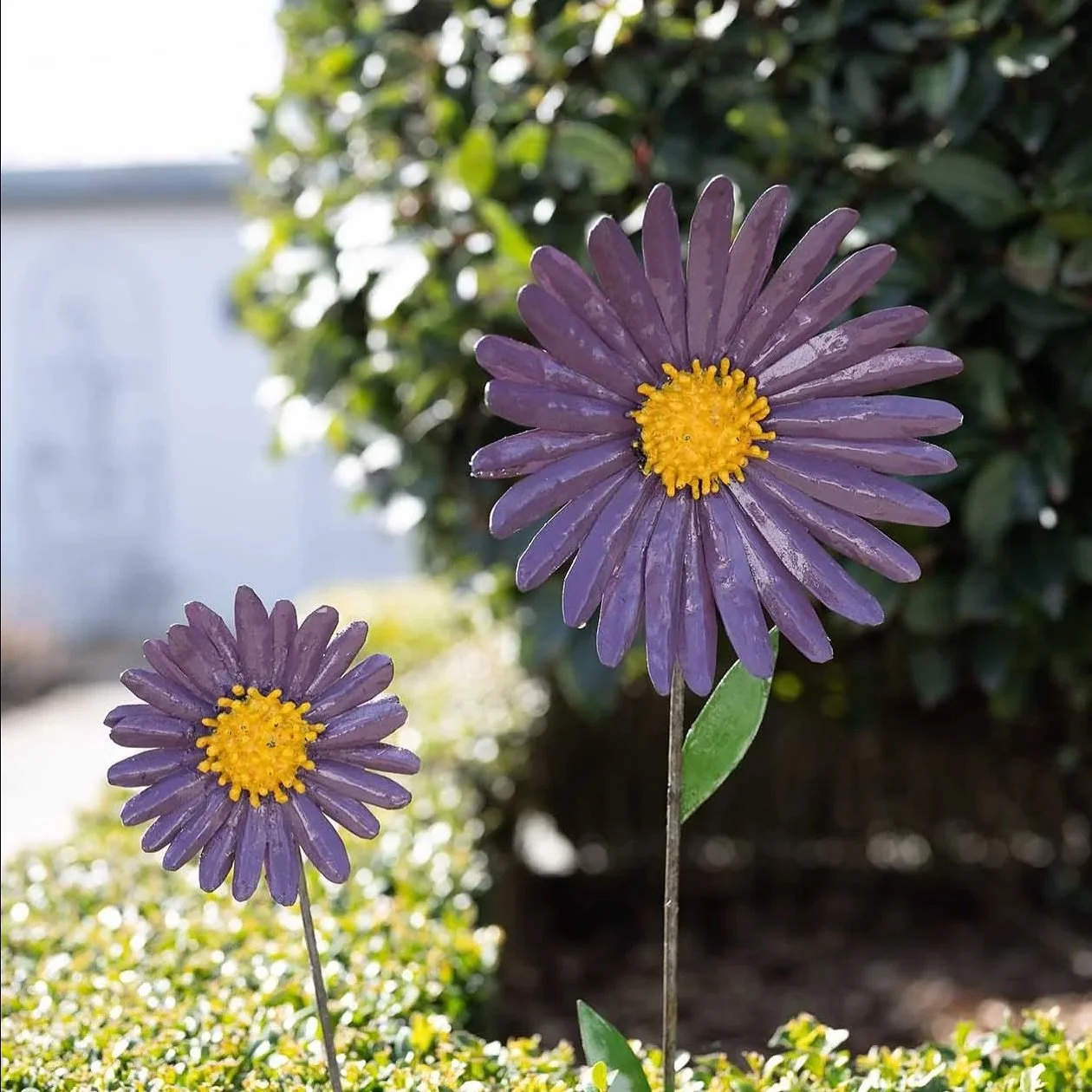 September&rsquo;s birth flower: the Aster.
Symbolising love, wisdom &amp; new beginnings, our Aster garden ornaments make the perfect birthday gift.

Each one is handmade from recycled metals by African artists, with its own unique character; just li