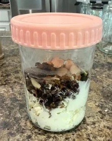 Morning Joy Yogurt Jars