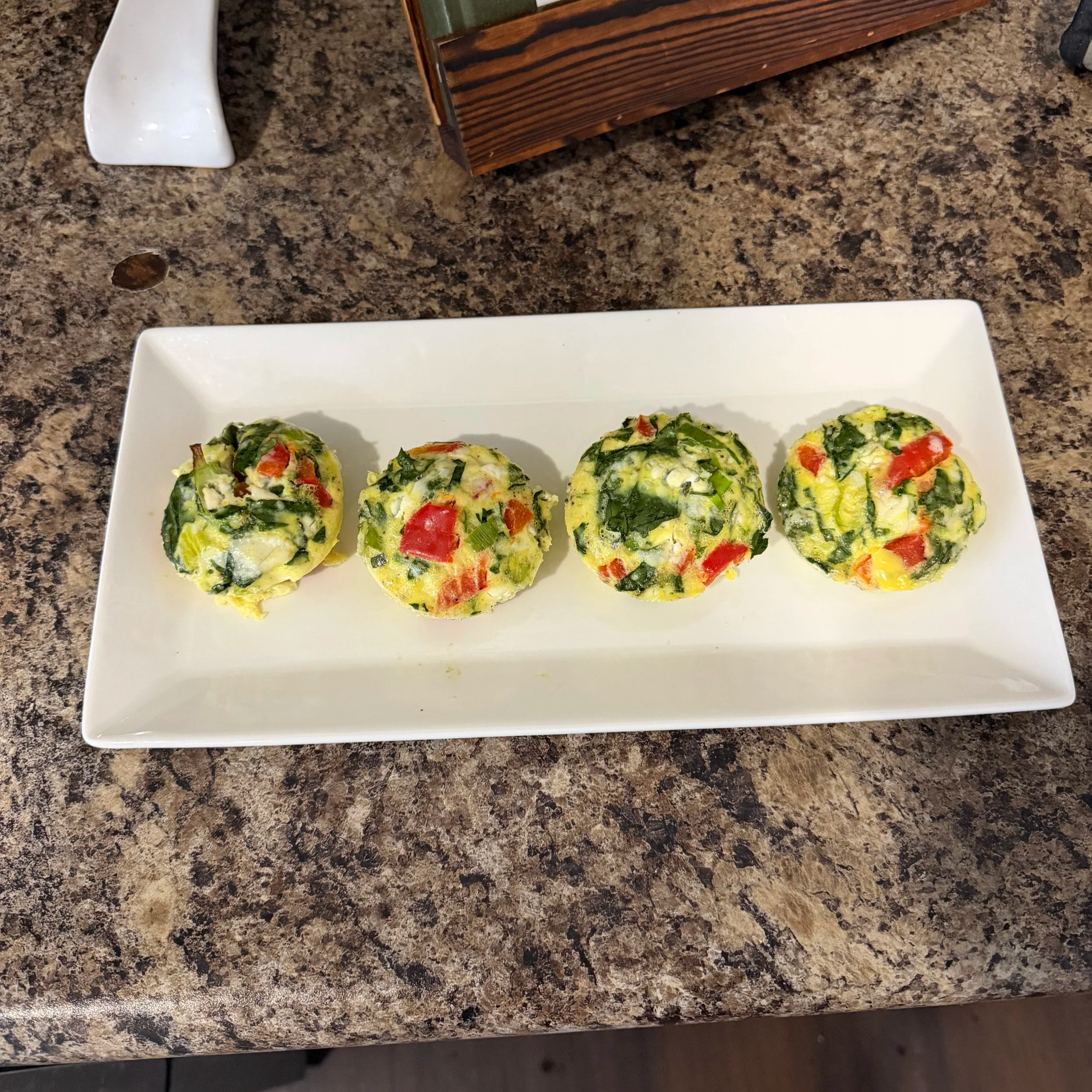 High-Protein Spinach Egg Bites