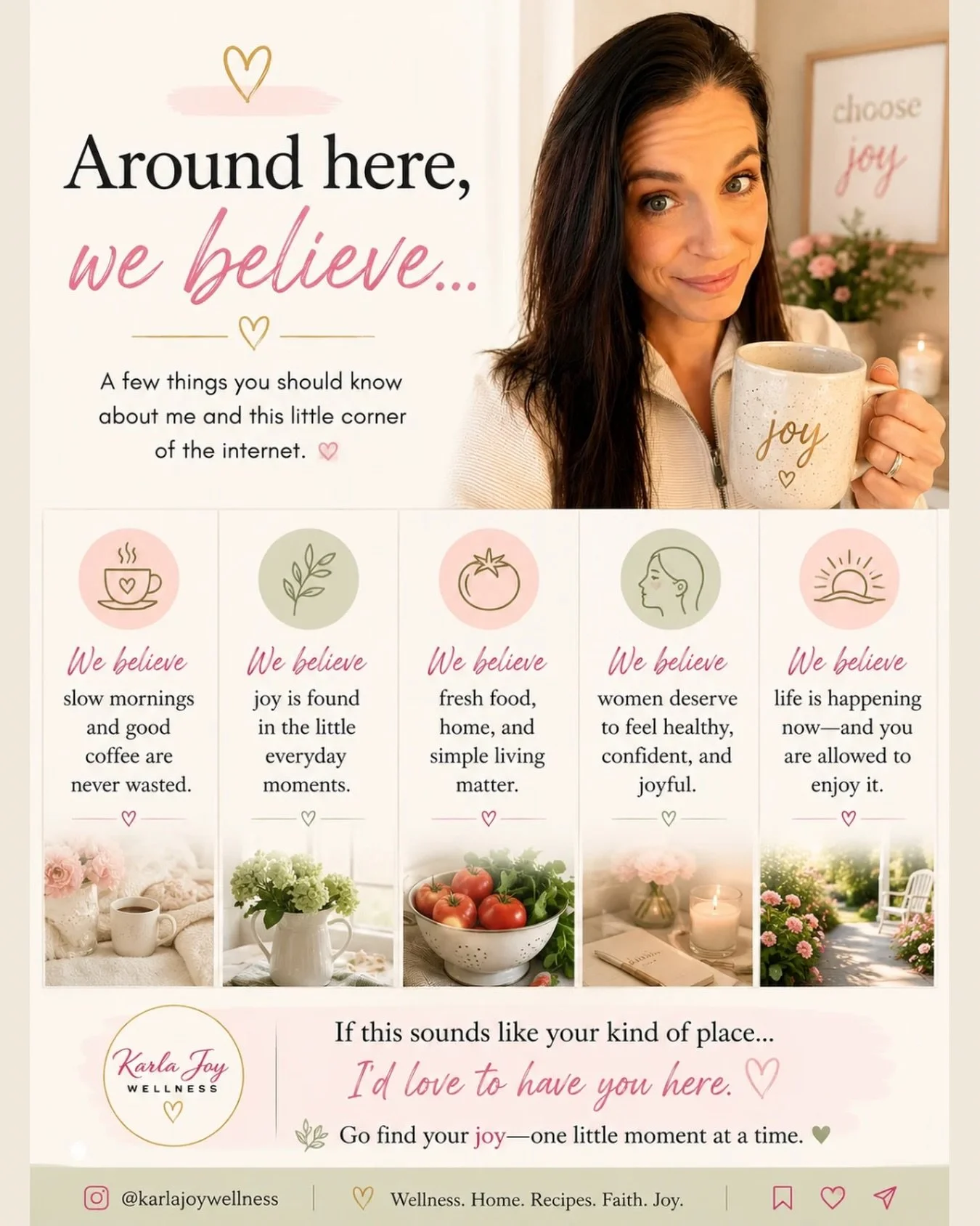 If this feels like your vibe&hellip; you&rsquo;ll probably love it here. 🤍

Around here, we keep things simple&hellip;
☕ slow mornings
🌿 everyday joy
🍅 home, food, and real life
🤍 wellness that actually feels good

If that sounds like your kind o