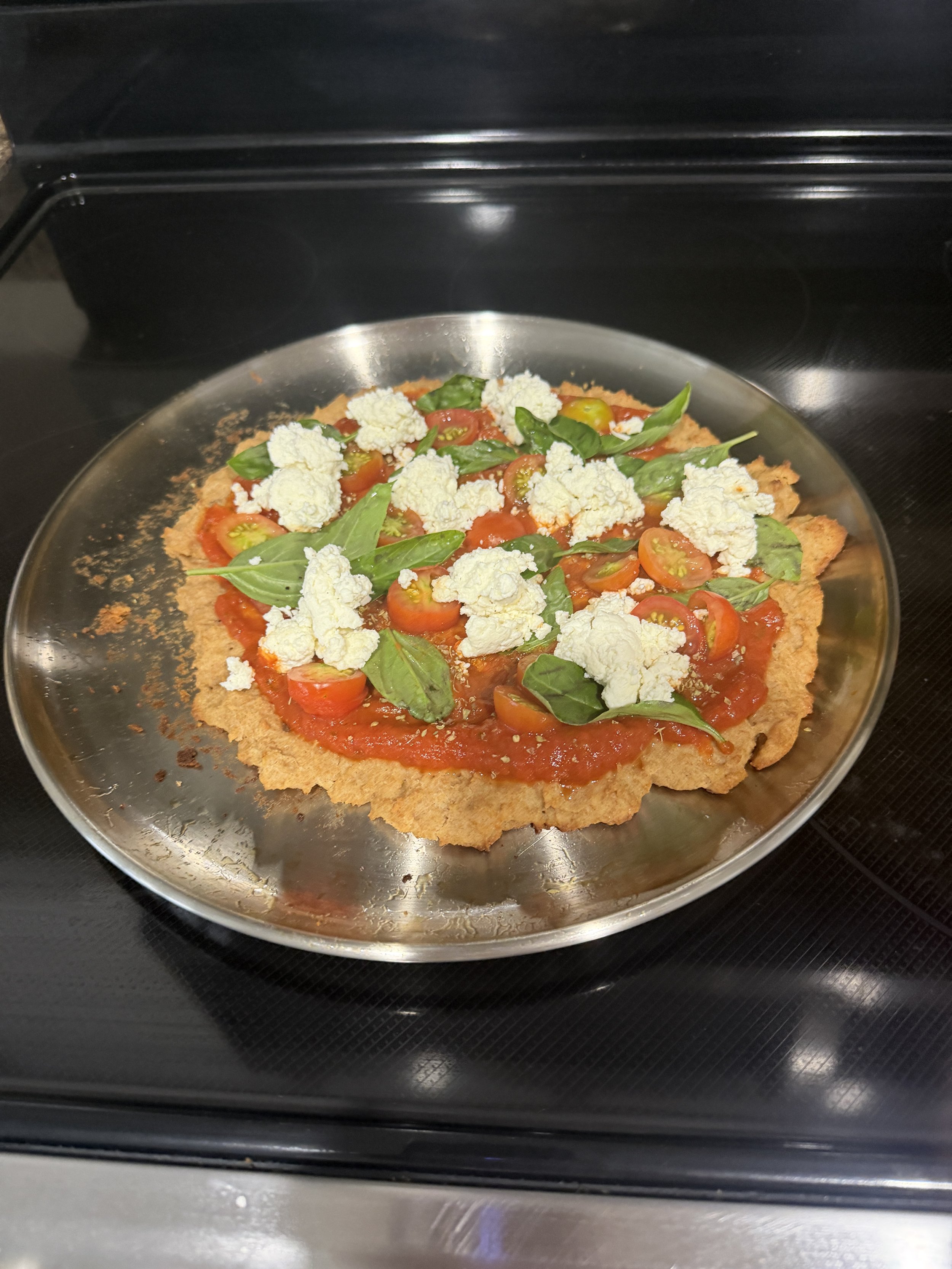 🍕 Whole Grain Greek Yogurt Pizza Crust