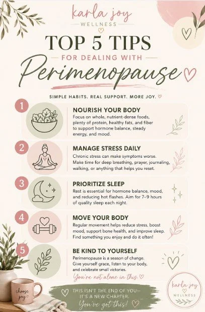 Top 5 Perimenopause Tips