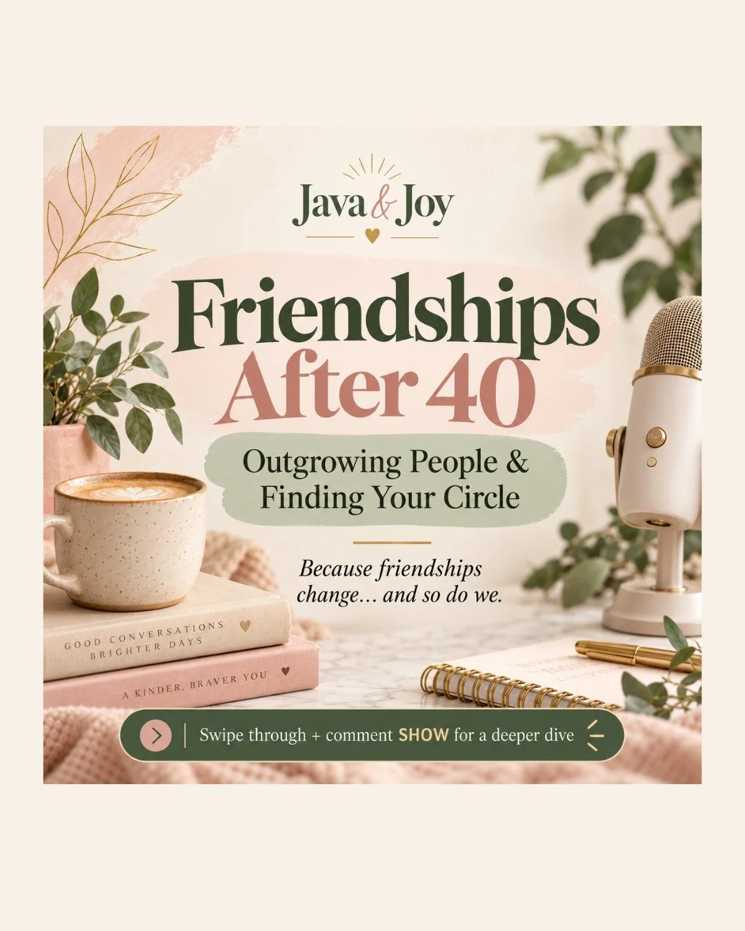 Friendships after 40 can feel really different&hellip; and if you&rsquo;ve been feeling that lately, you are definitely not alone. 💛

Have you ever looked around and thought, &ldquo;Why do friendships feel so different now?&rdquo;
As we get older, r