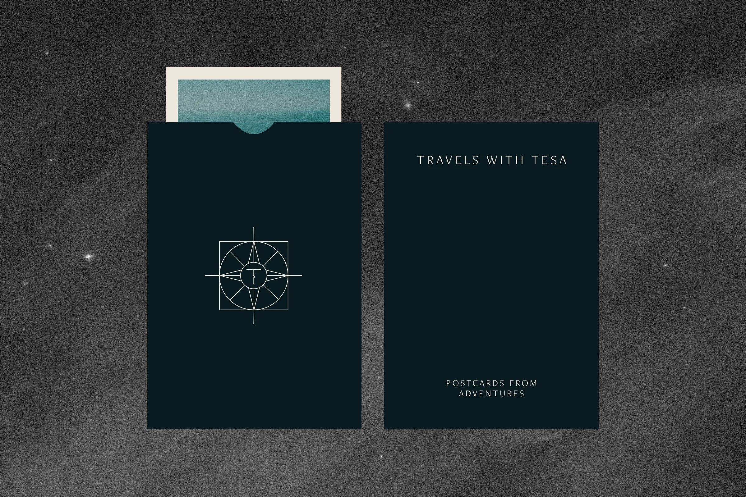 Travels with Tesa branding project thumbnai;