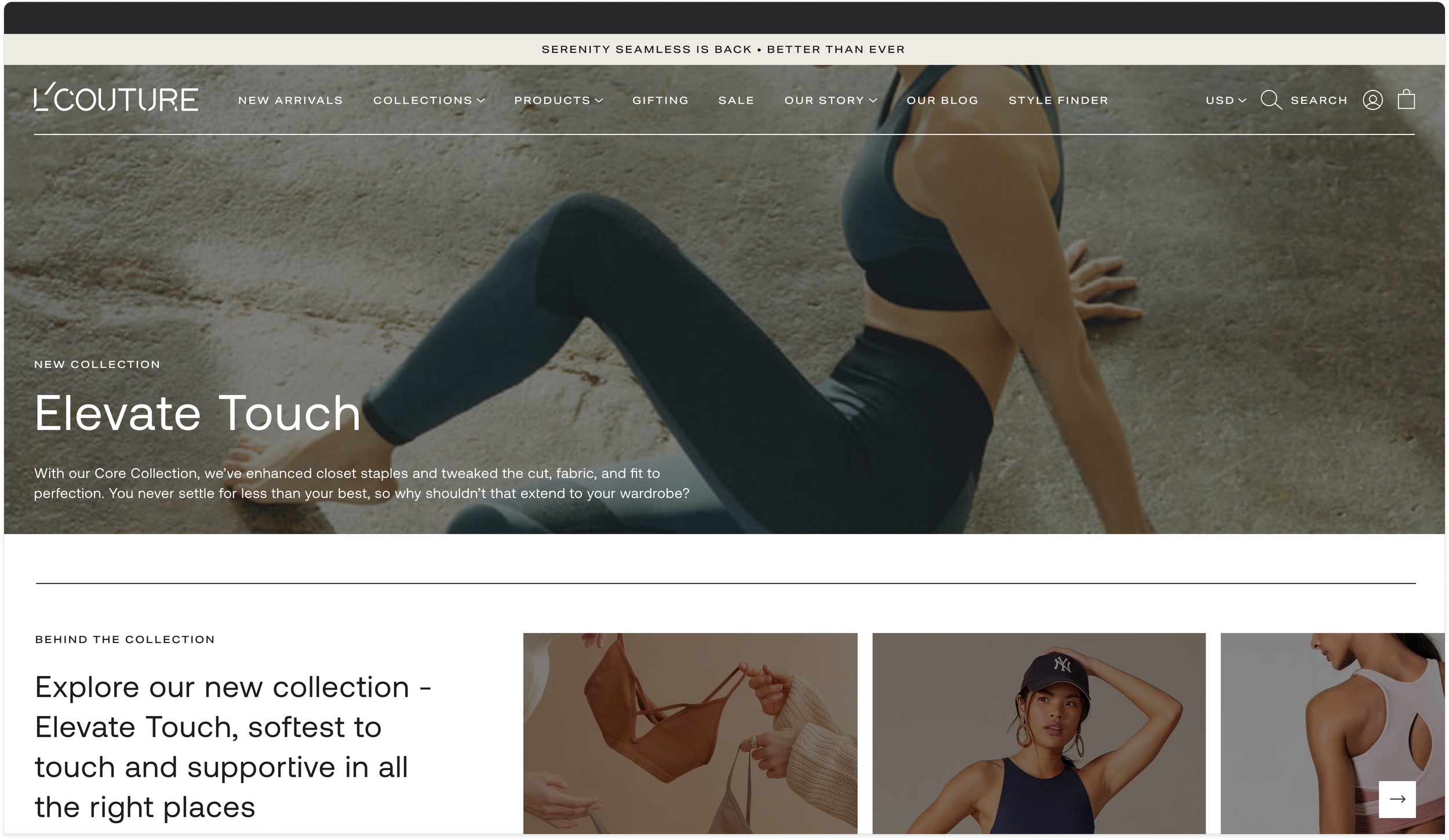 Product landing page hero banner design