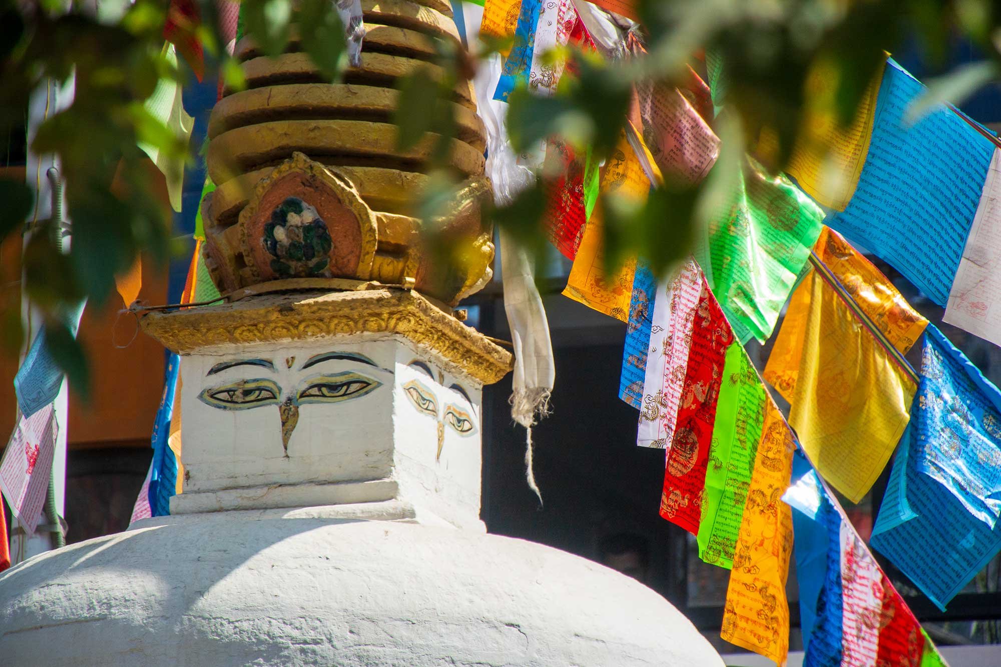 Stupa in Kathmandu, Nepal.