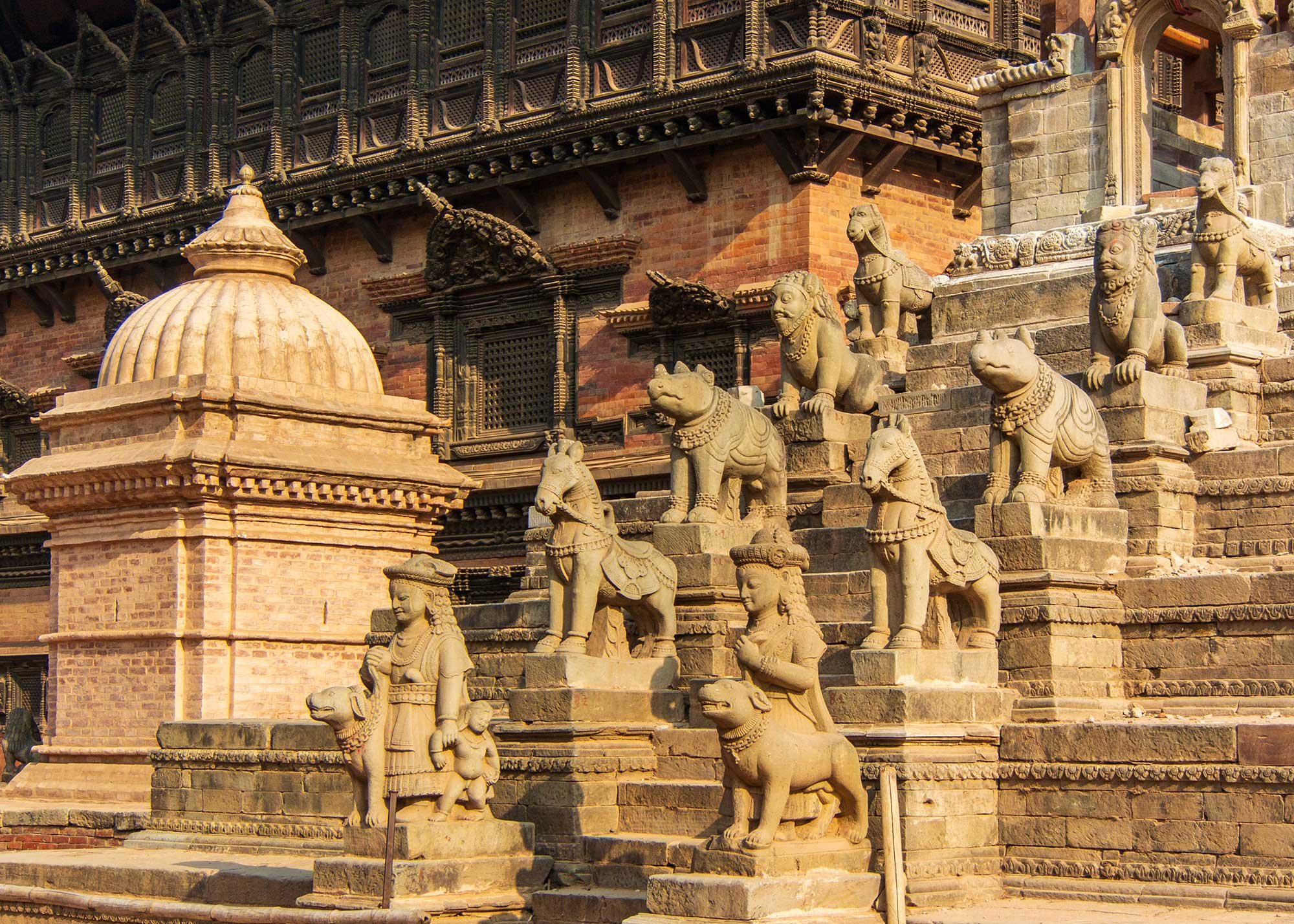 Siddhi Lakshmi Temple in Bhaktapur, Nepal.
