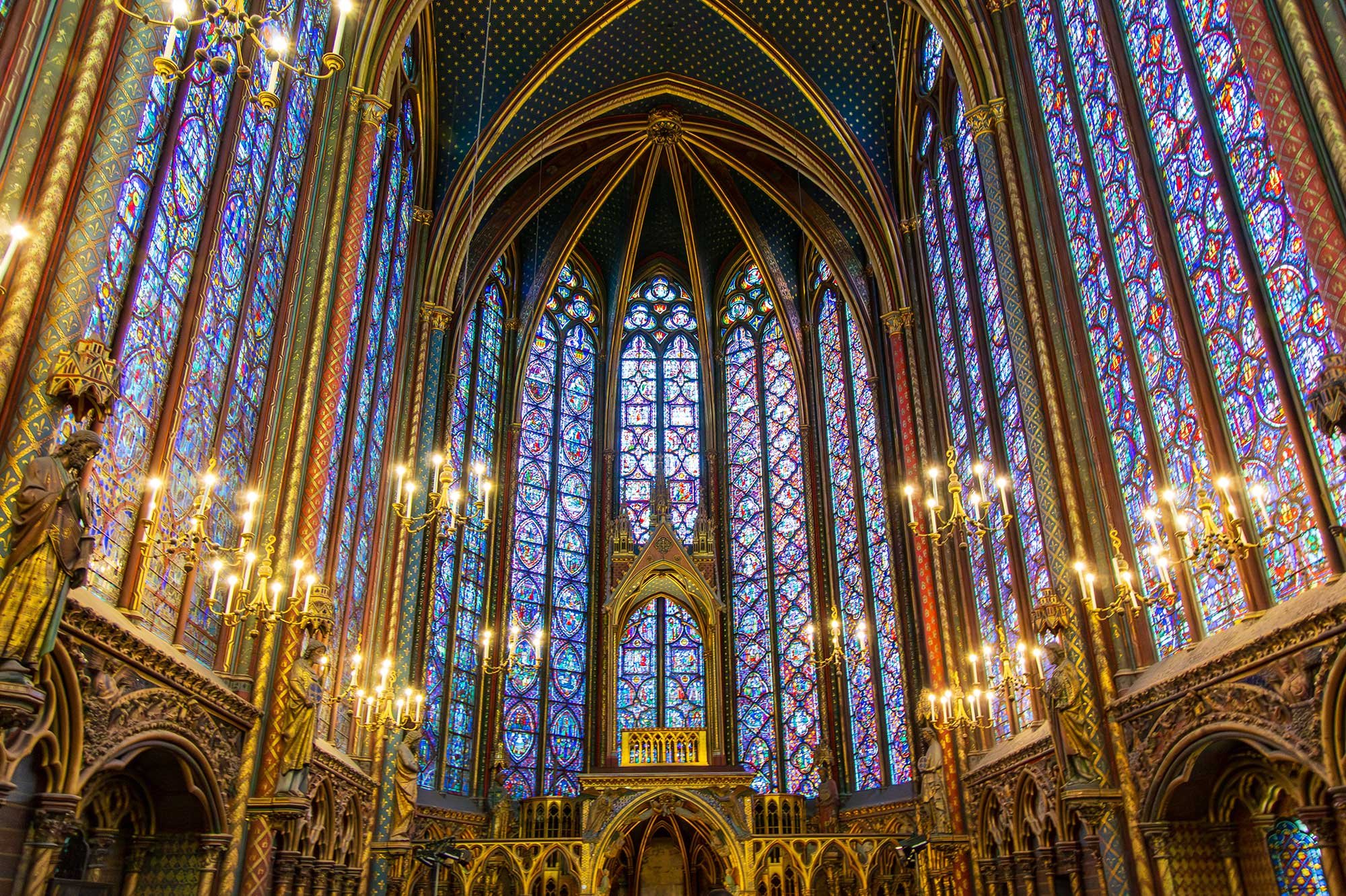 Sainte-Chapelle in Paris, France