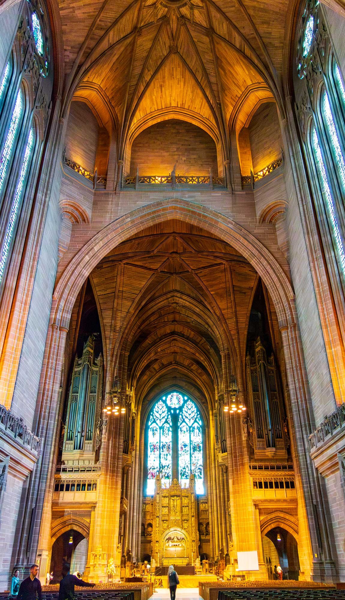 Cathedral Church of Christ in Liverpool, England.