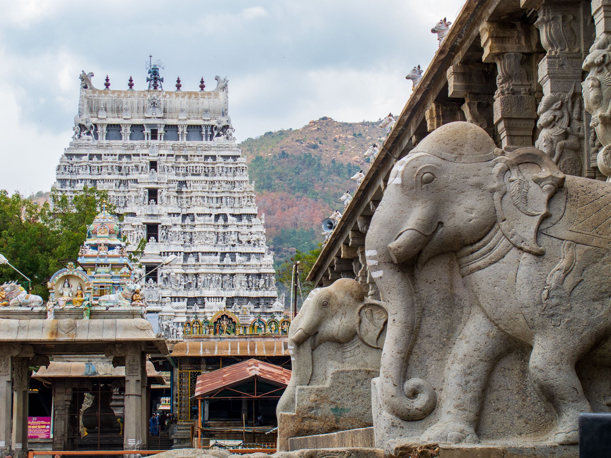 Annamalaiyar Temple in Tiruvannamalai, India