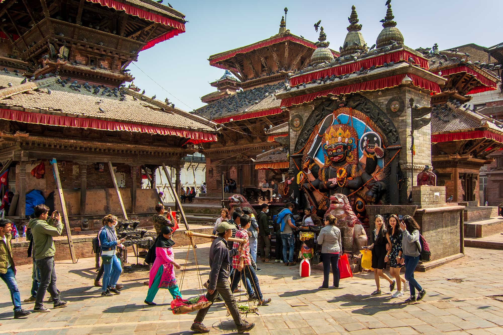 Durbar Square in Kathmandu, Nepal.