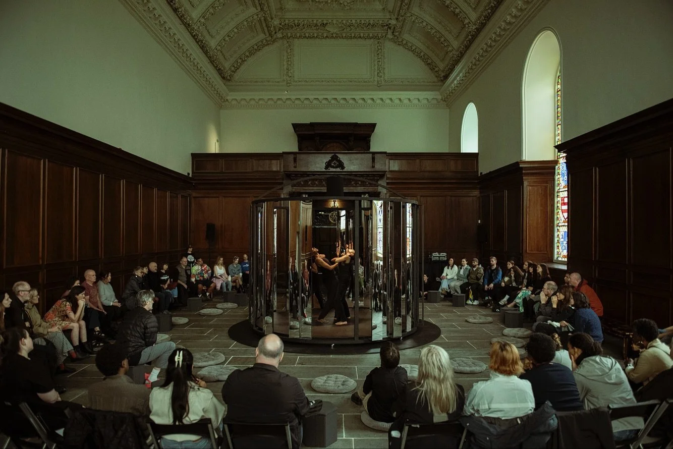 Glimpses from My Tongue is a Blade at IMMA back in June, a three-hour durational movement practice that is a work with relation, memory, and reflection.
Movement developed by Okwui Okpokwasili in collaboration with performers Bria Bacon and Alessandr
