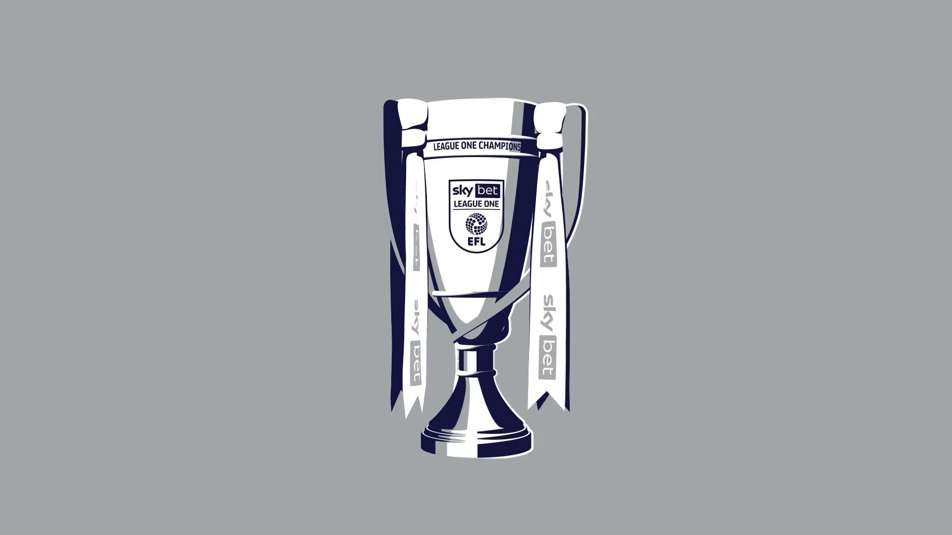  3D trophy animation for the EFL League 1 Champions 